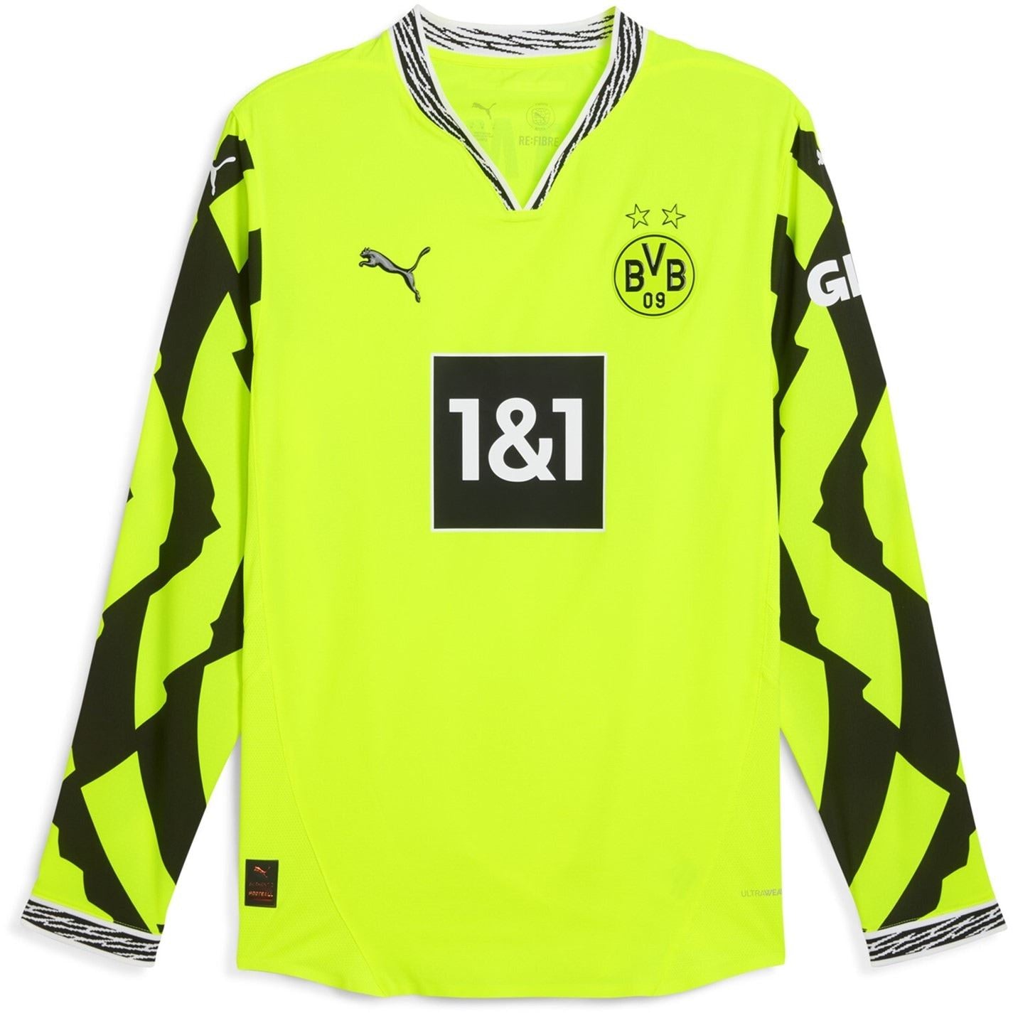 Puma Borussia Dortmund Anniversary Long Sleeve Home Shirt Adults