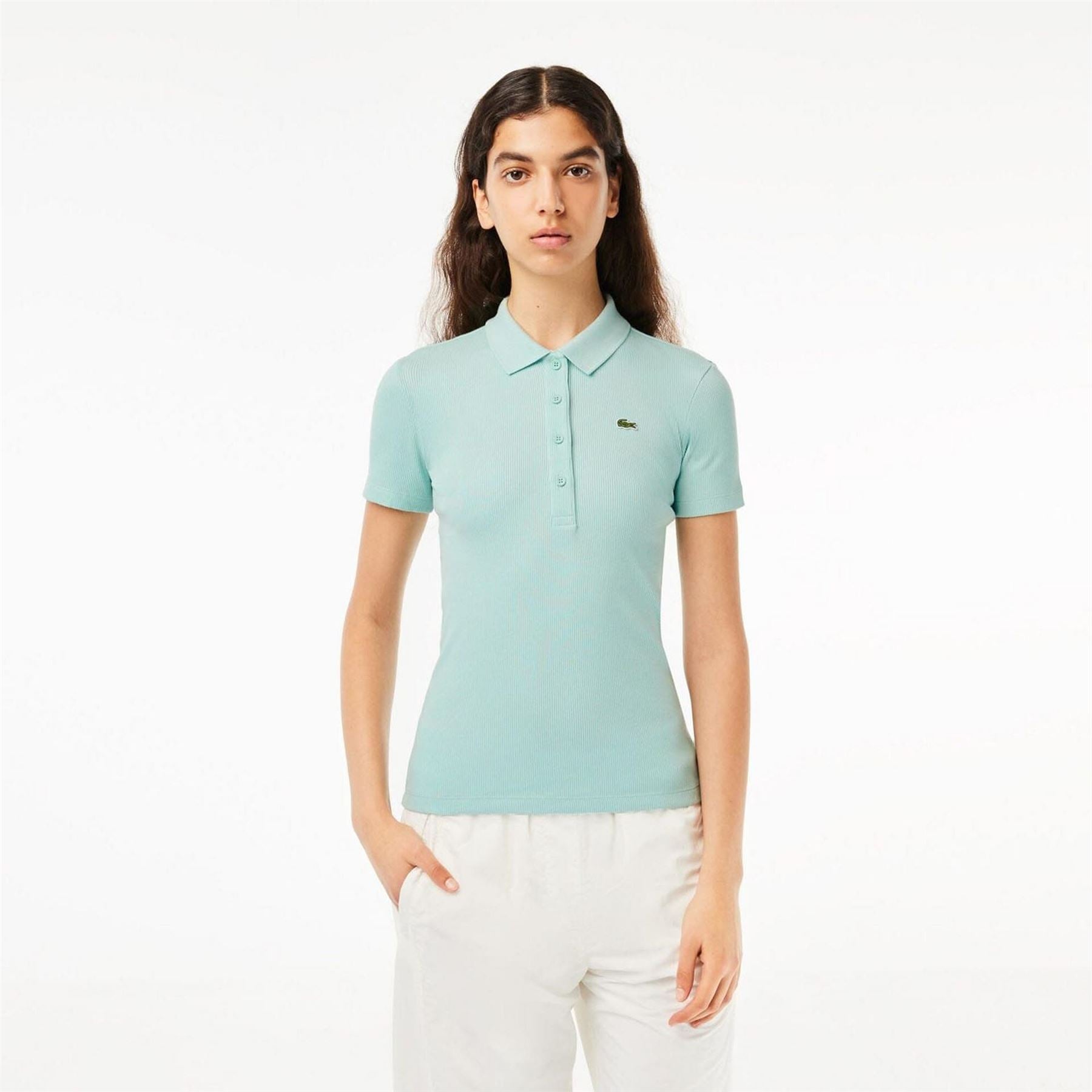 Lacoste Fit L.12.d Ribbed Polo Shirt
