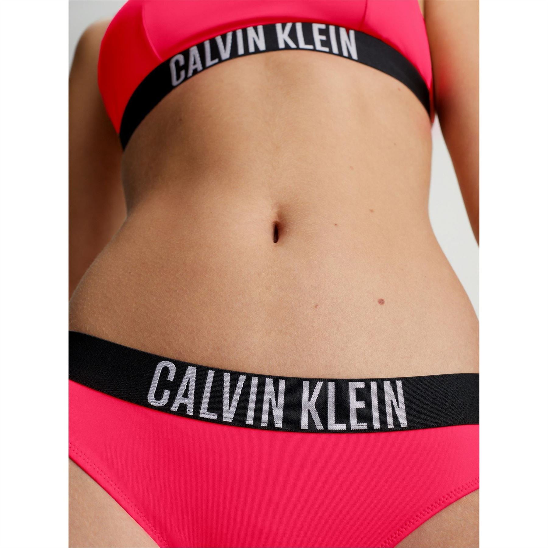 Calvin Klein Logo Print Bikini Brief