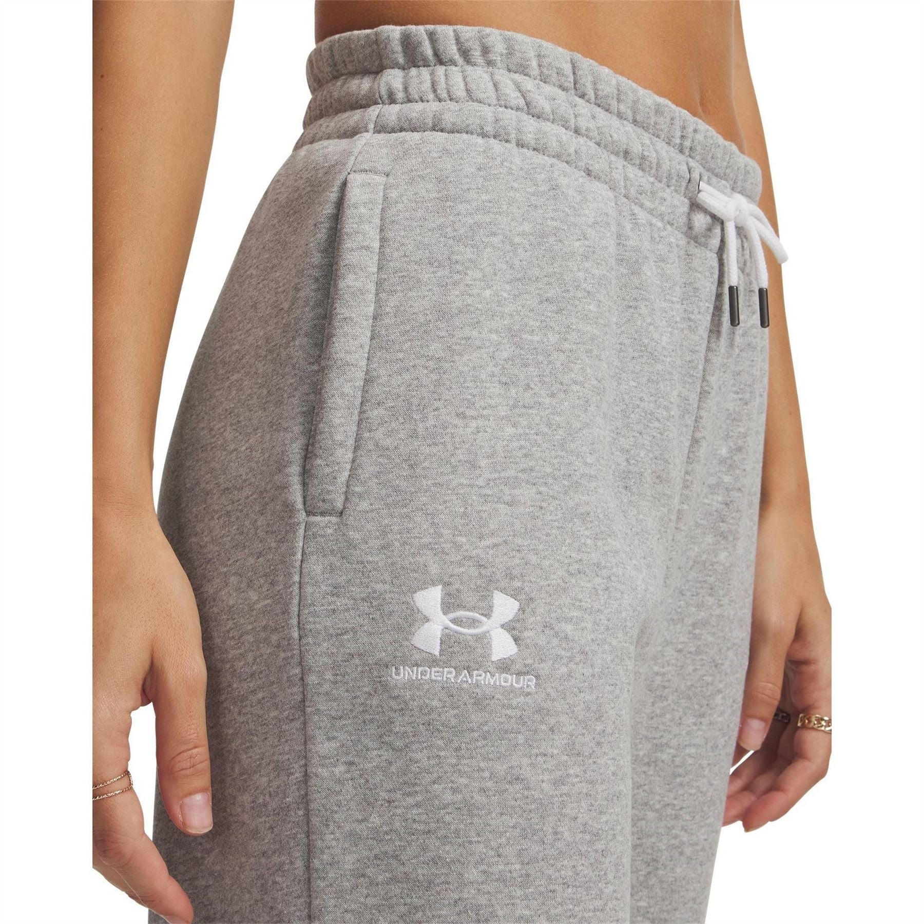 Under Armour Womens Armour Ua Icon Fleece Jogger Tracksuit Bottom
