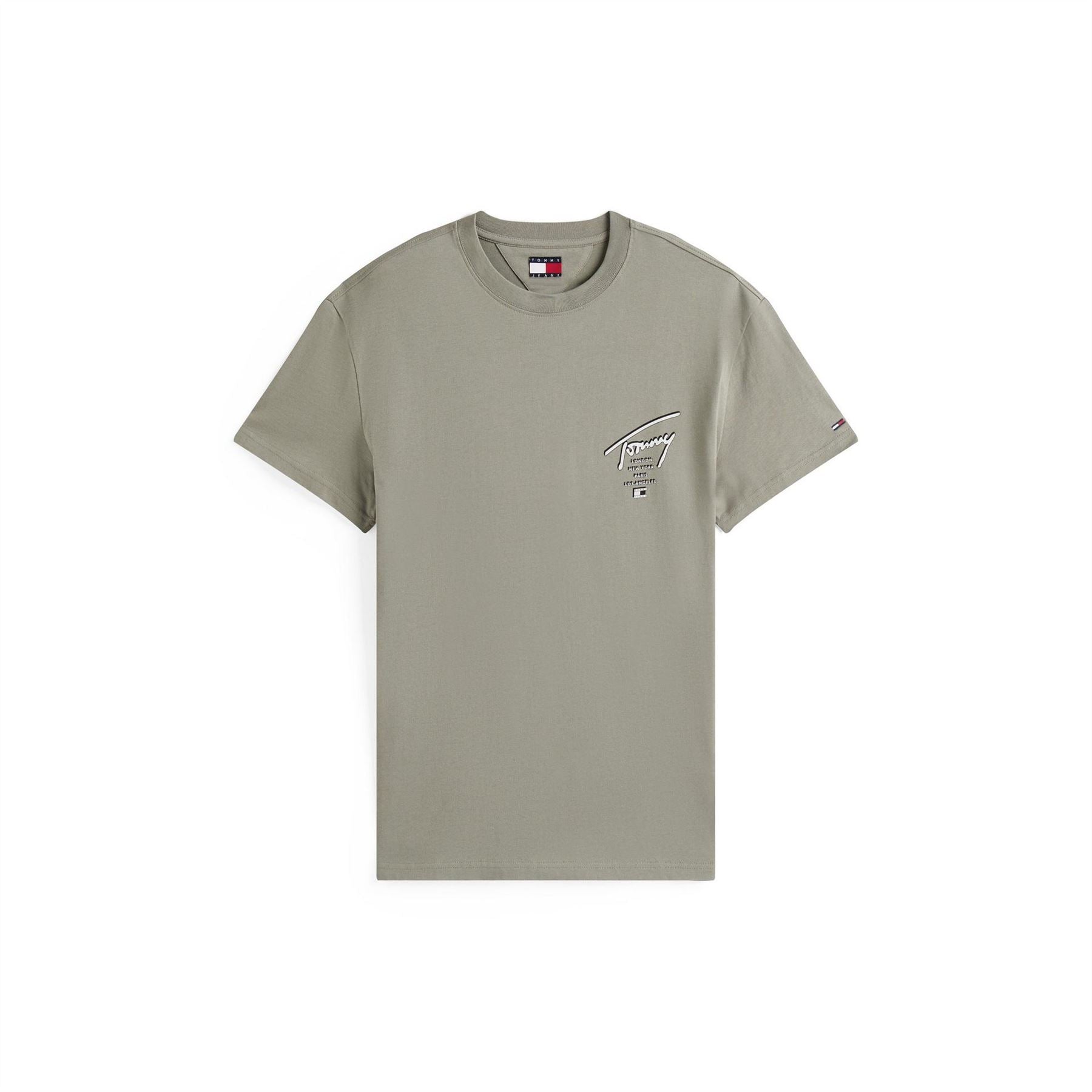 Tommy Jeans Flag Logo T-Shirt