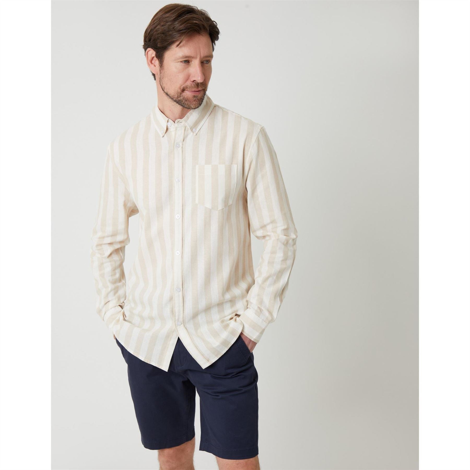 Saltwell Regular Fit Long Sleeve Cuff Shirt