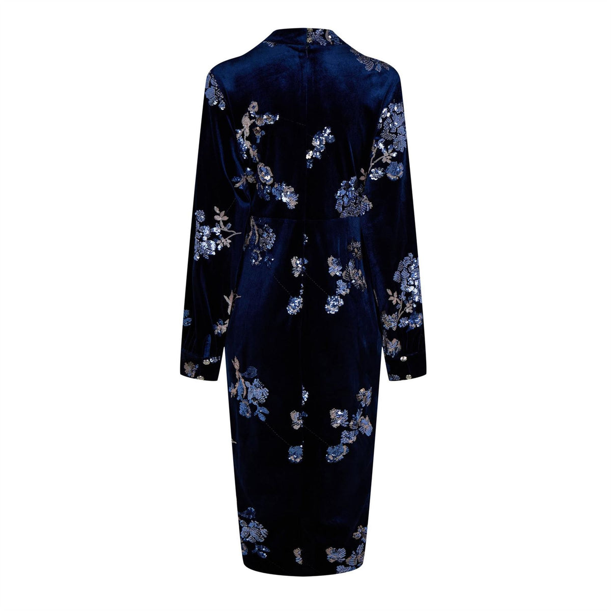 Biba Embellished Velvet Dress