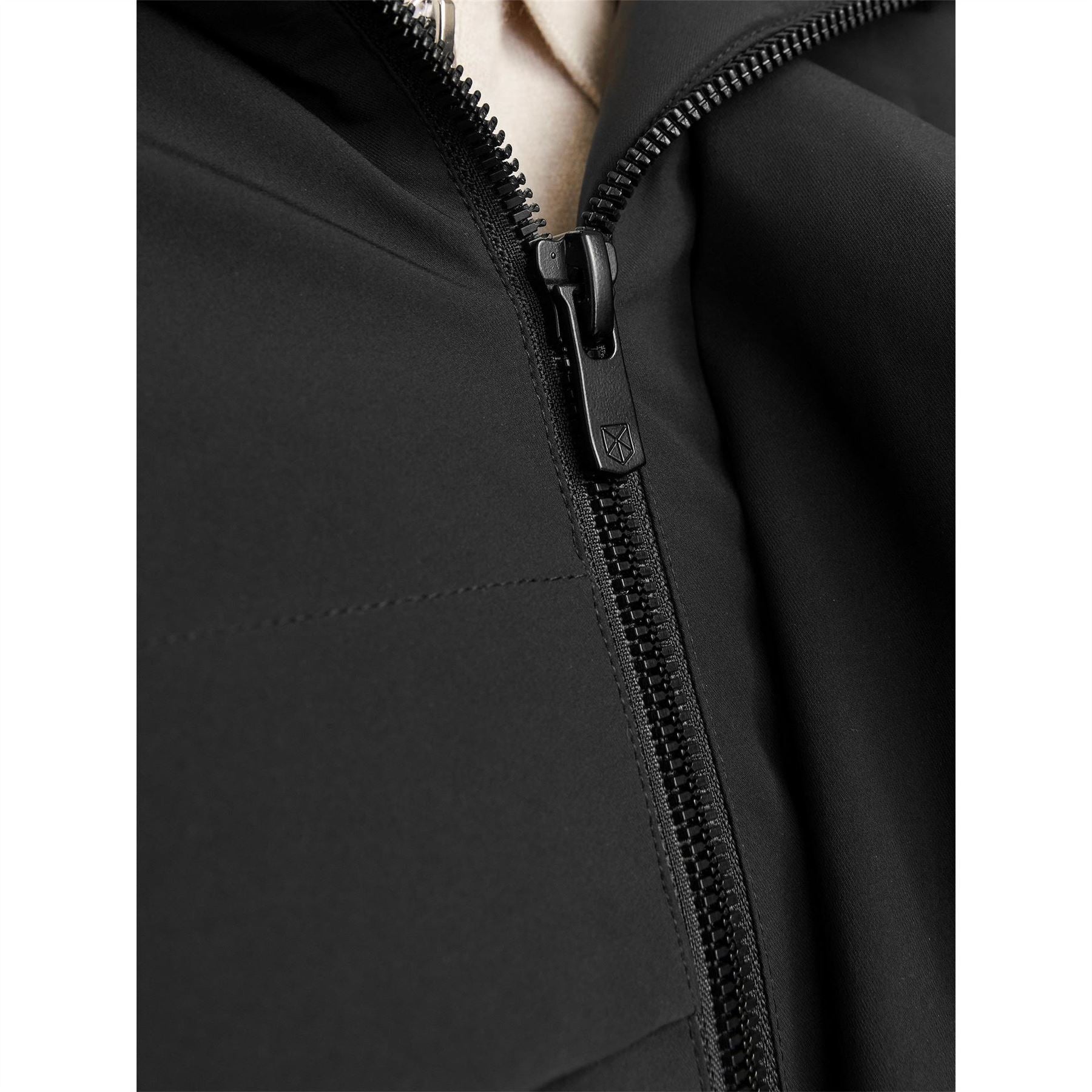 Jack and Jones Wave Hooded Softshell Jacket with Zipped Pocket