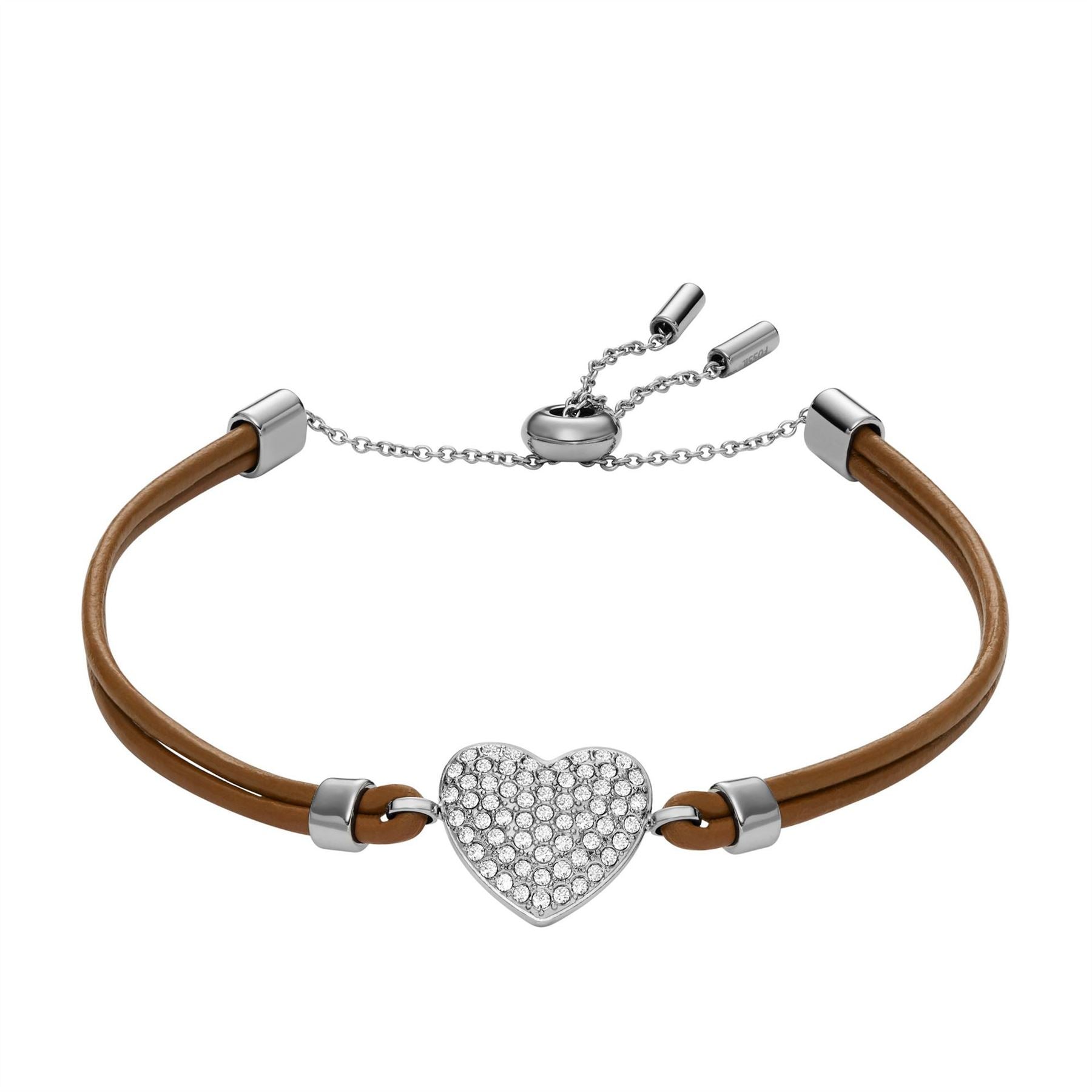 Fossil Fssl Sd Gltz Hrt Brwn