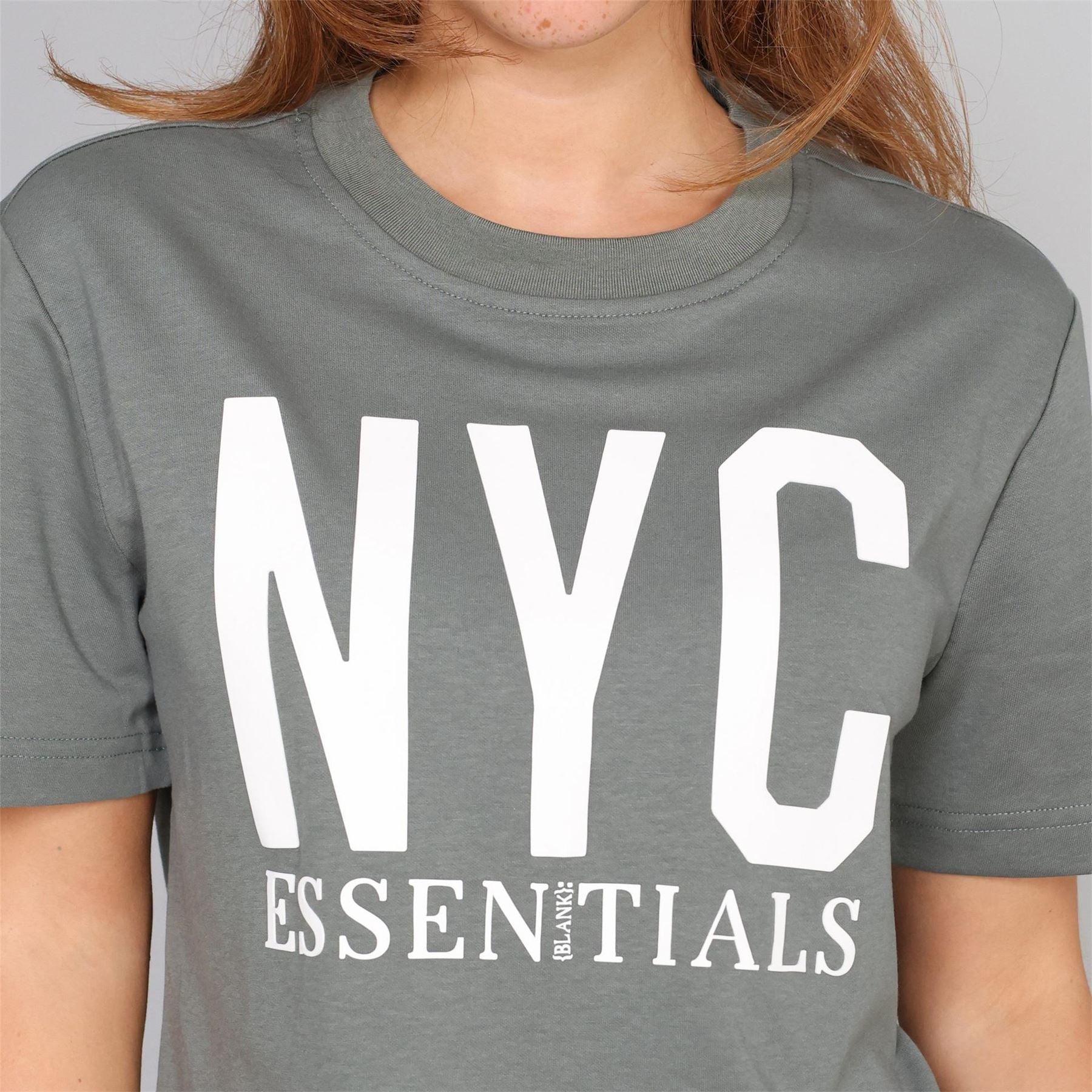 Blank Essentials Nyc Cotton Short Sleeve Oversized T-Shirt