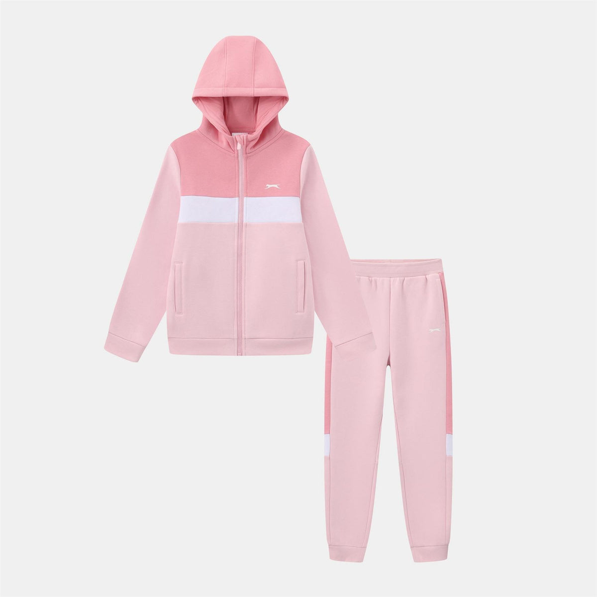 Slazenger Fleece Full Zip Track Suit Junior Boys