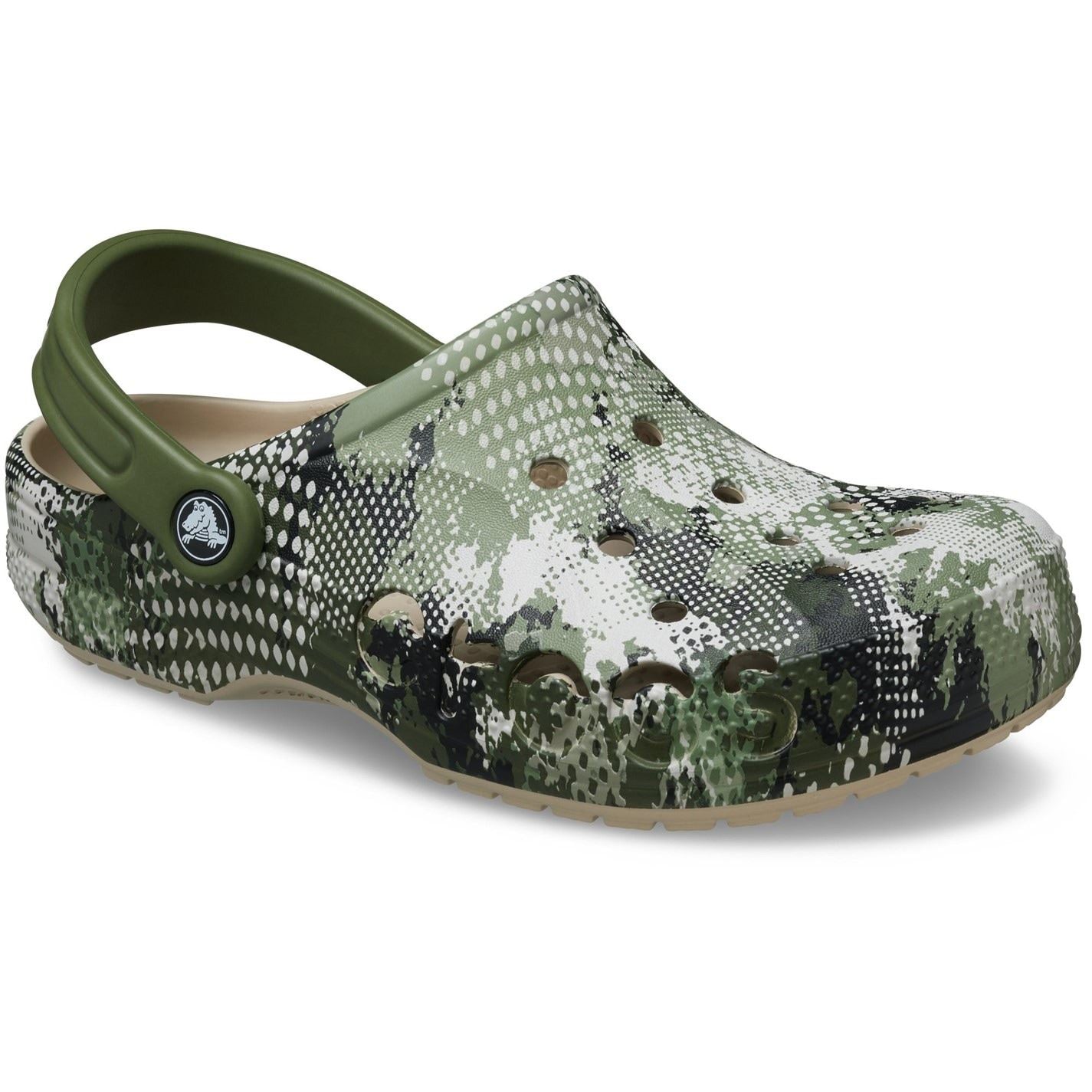 Crocs Baya Camo Flatform Clogs