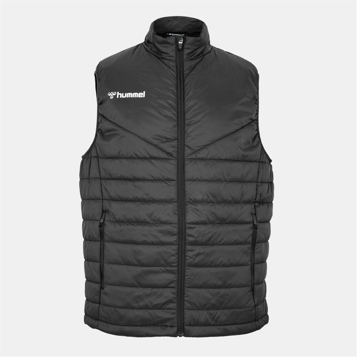 Hummel Solid Patterned Zipped Pocket Gilet