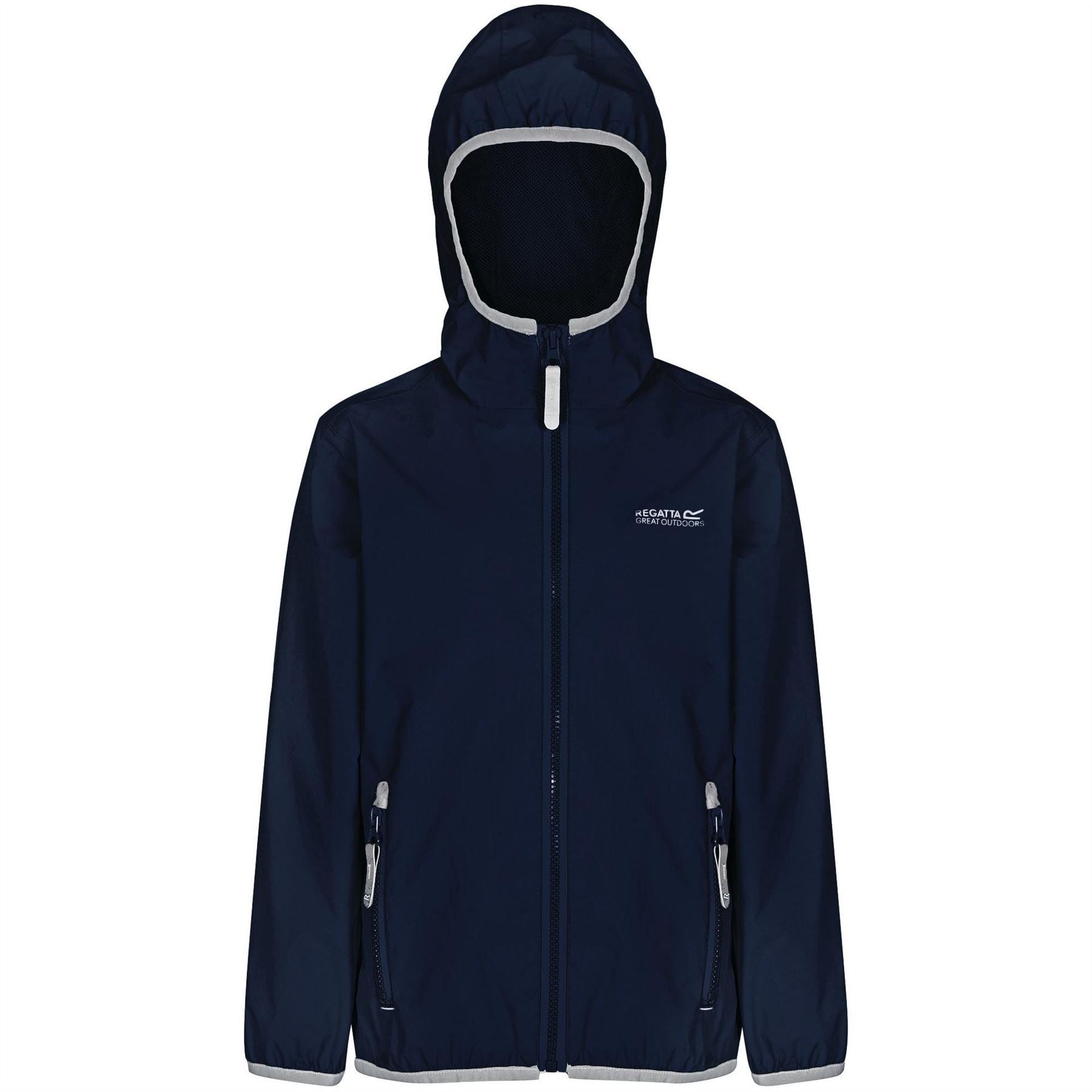 Regatta Lever II Packable Reflective Long Sleeve Waterproof Jacket