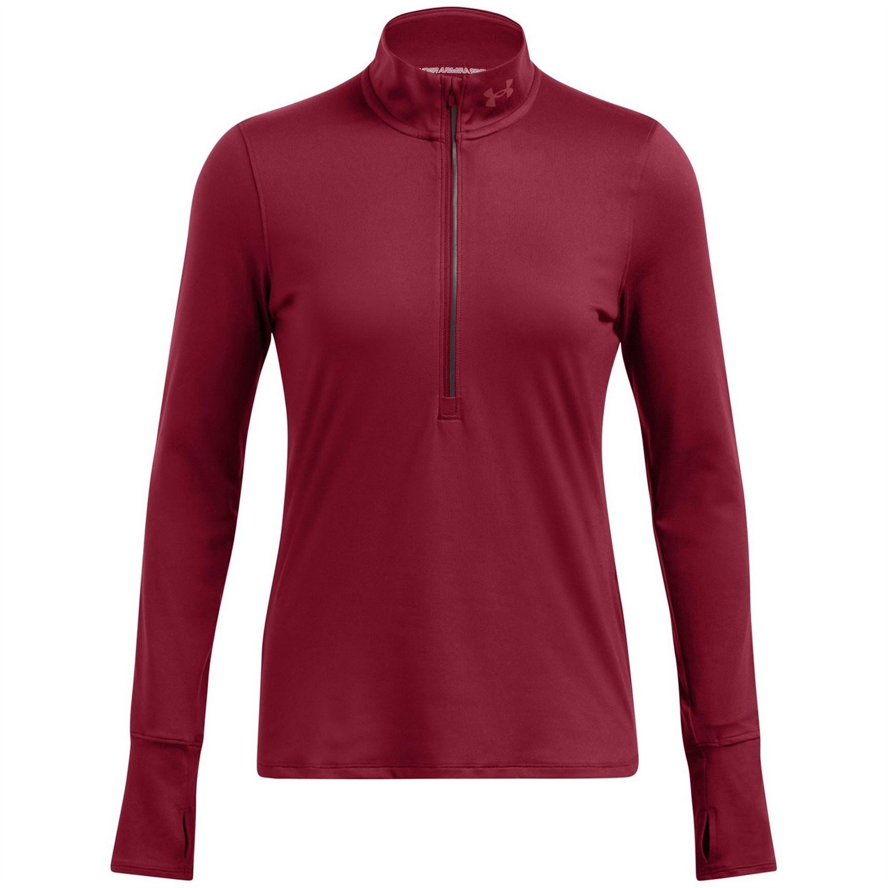 Under Armour Launch Zip Neck Long Sleeve Slim Fit Athletic Top