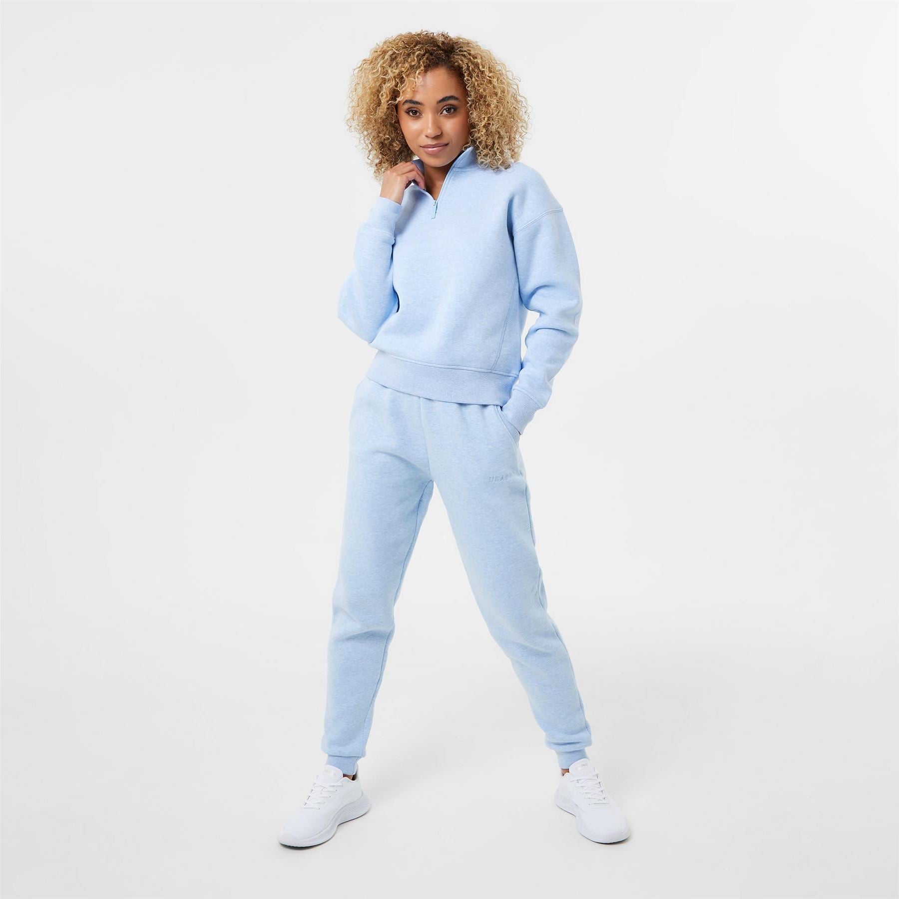 USA Pro Womens Quarter Zip Top