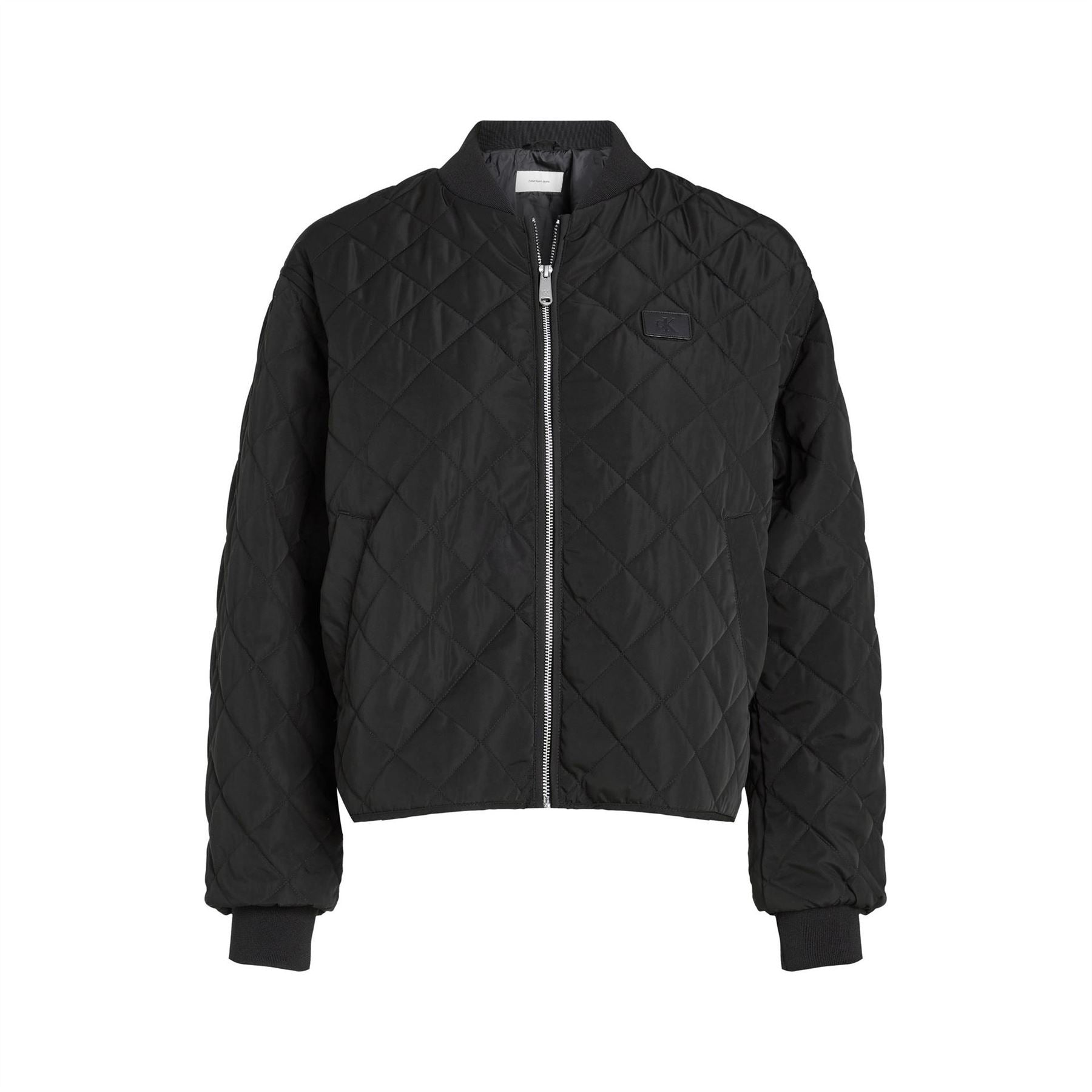 Calvin Klein Jeans Quilted Bomber Short Jacket