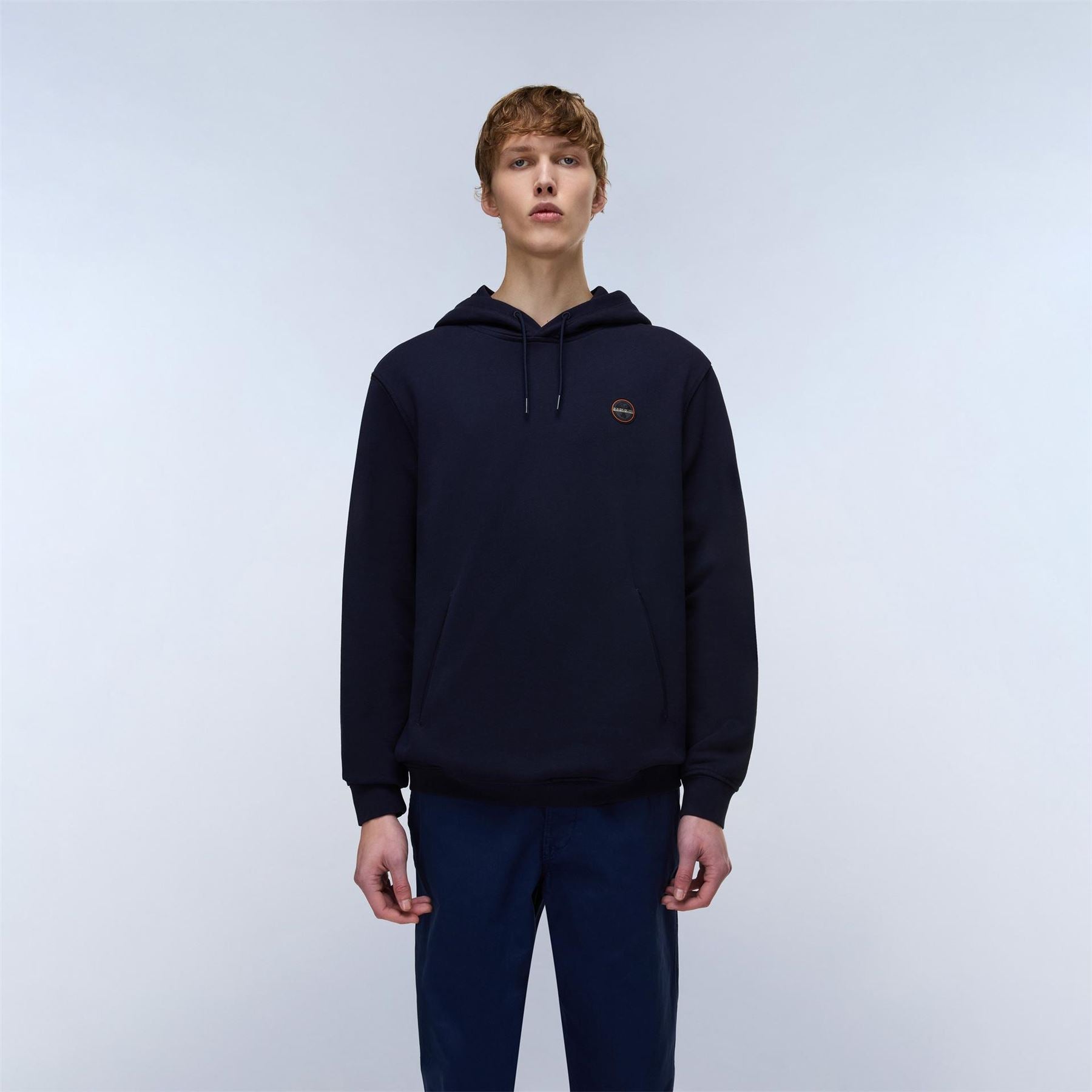 Napapijri Mens Badge Hoodie