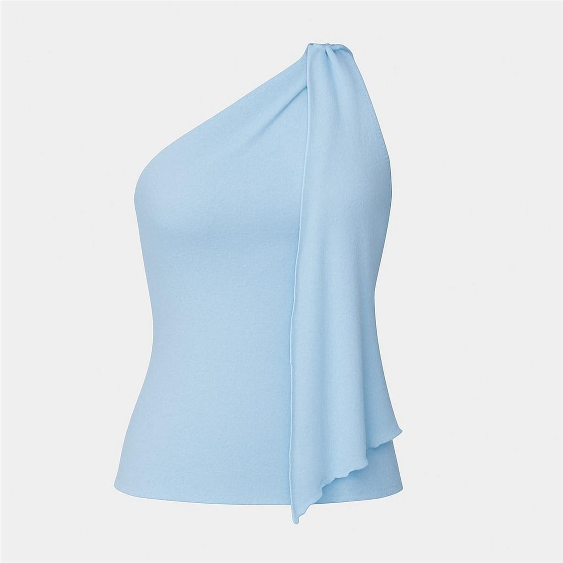 I Saw It First Shoulder Drape Top