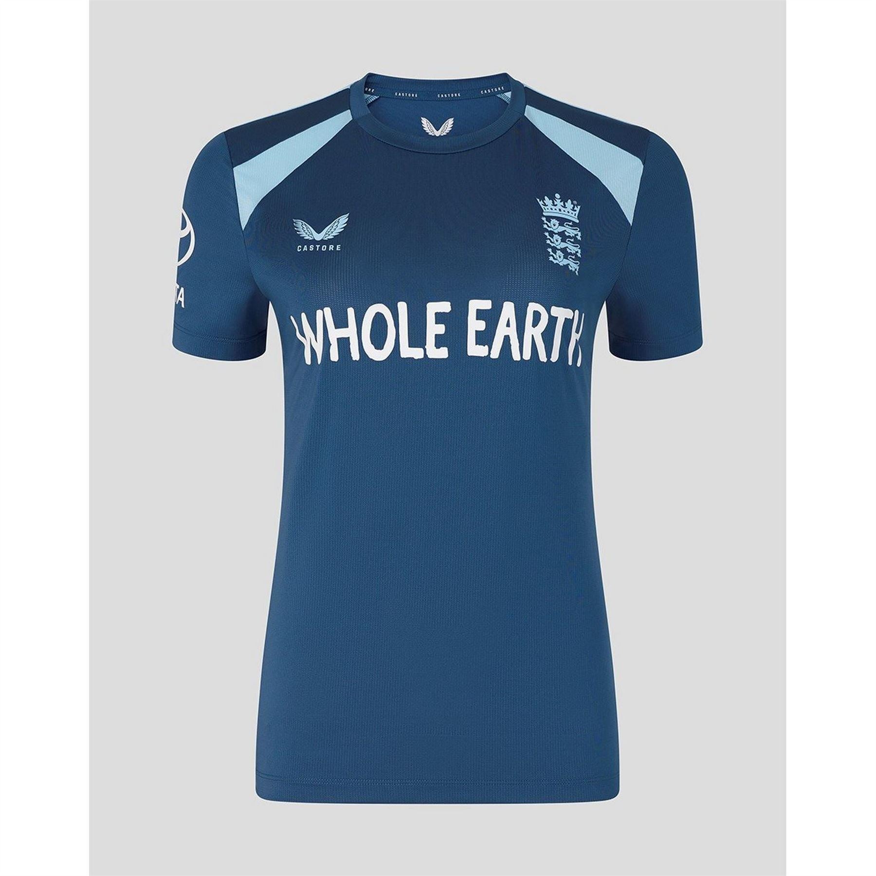 Castore 26 27 England Cricket Short Sleeve Performance T Shirt