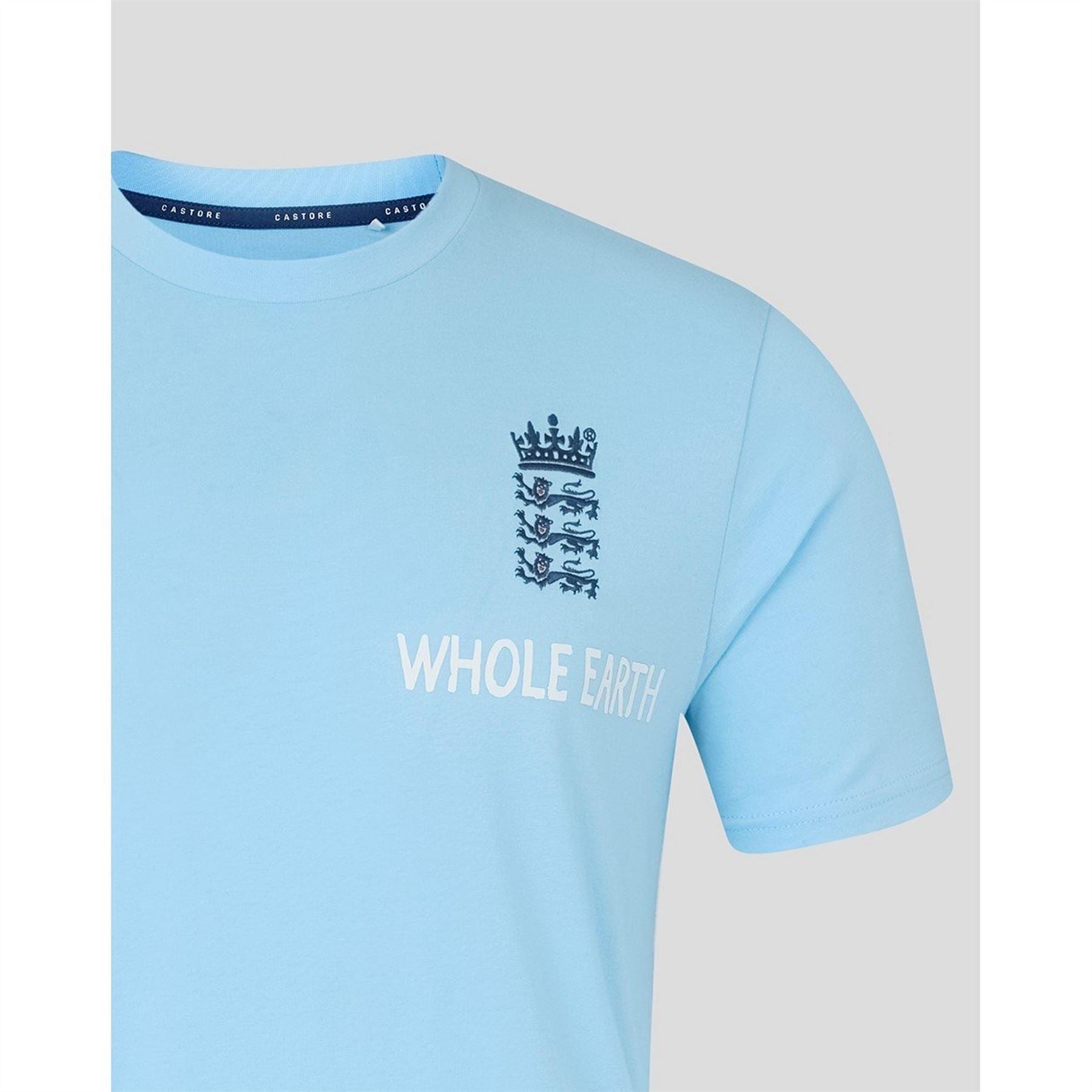 Castore 26 27 England Cricket Crew Neck T Shirt