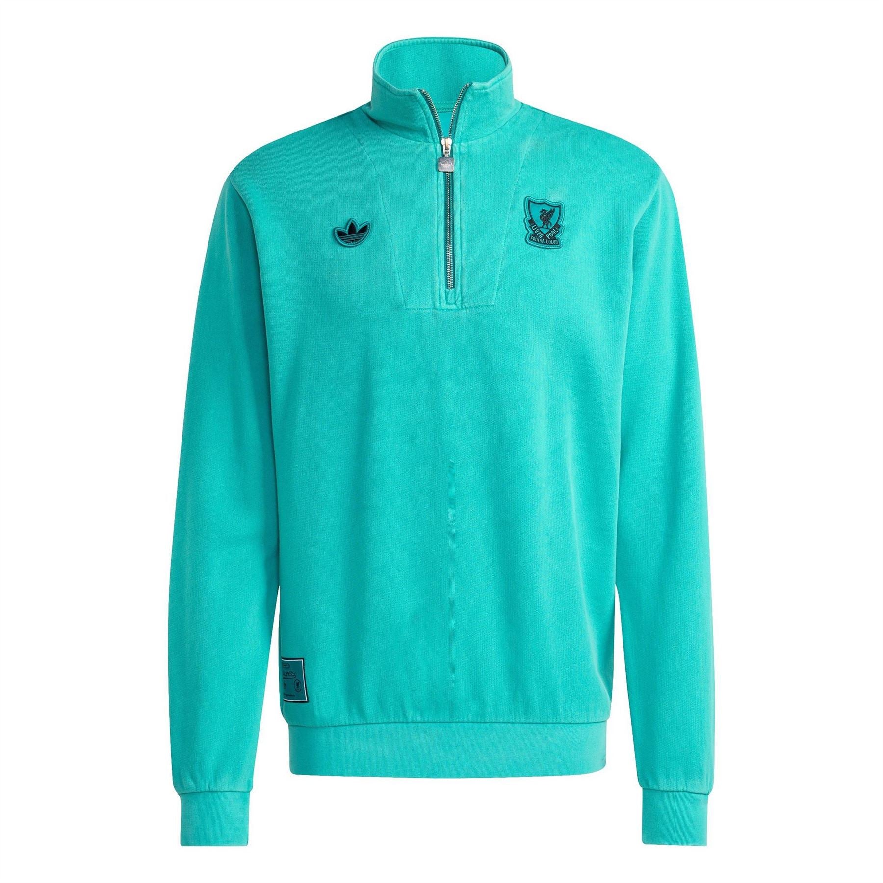 adidas Liverpool Half Zip Jacket Adults
