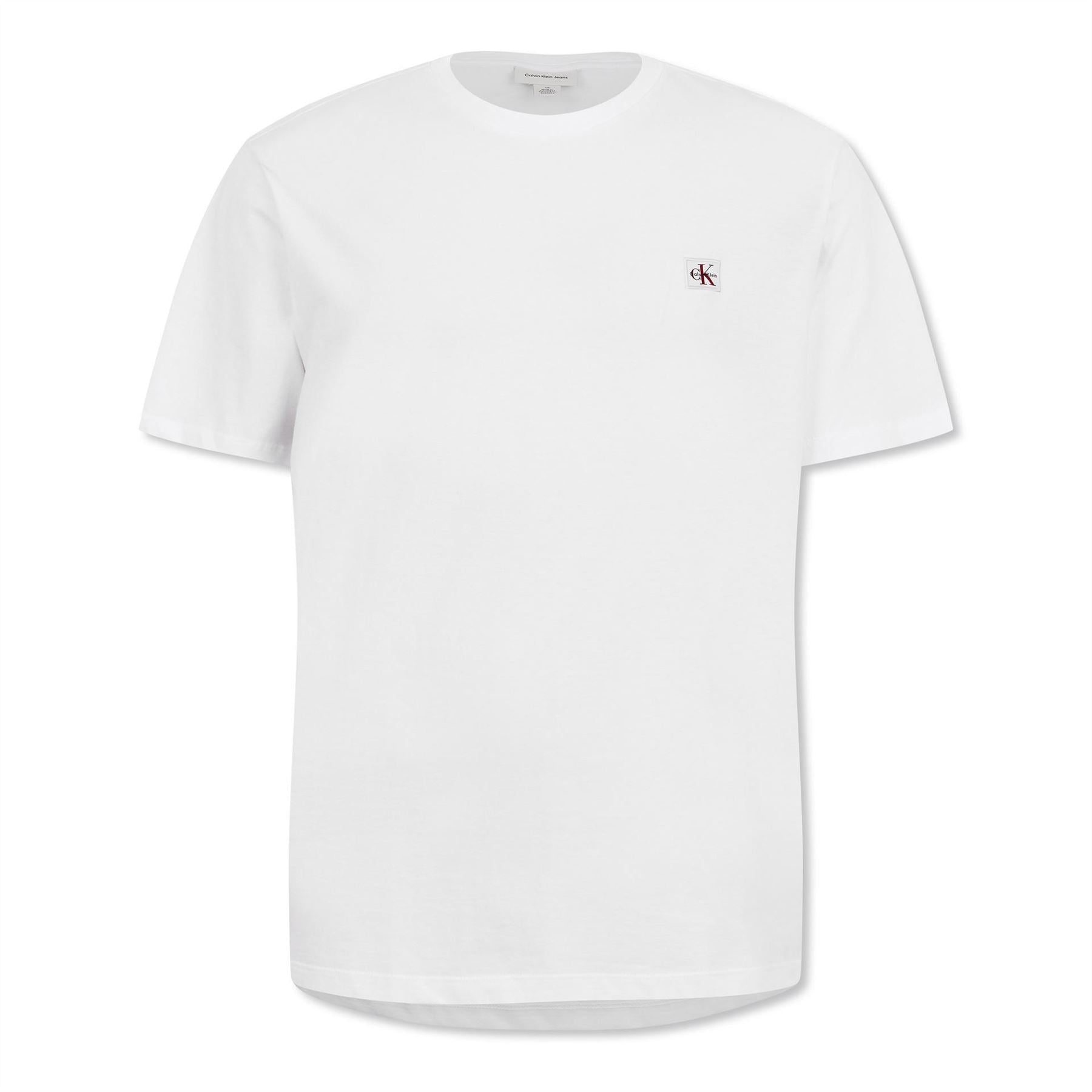 Calvin Klein Jeans  2 Pack Badge Crew Neck Short Sleeve T-Shirt