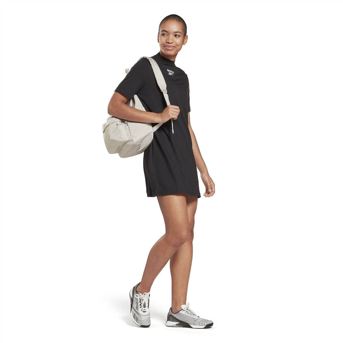 Reebok High Neck Mini T-Shirt Dress