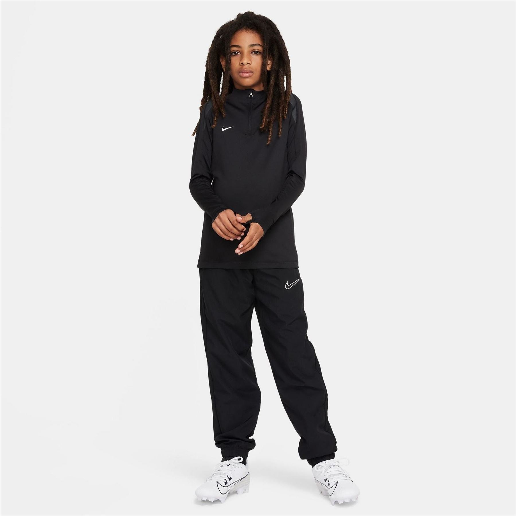Nike Dri Fit Strike Drill Zip Neck Sweatshirt
