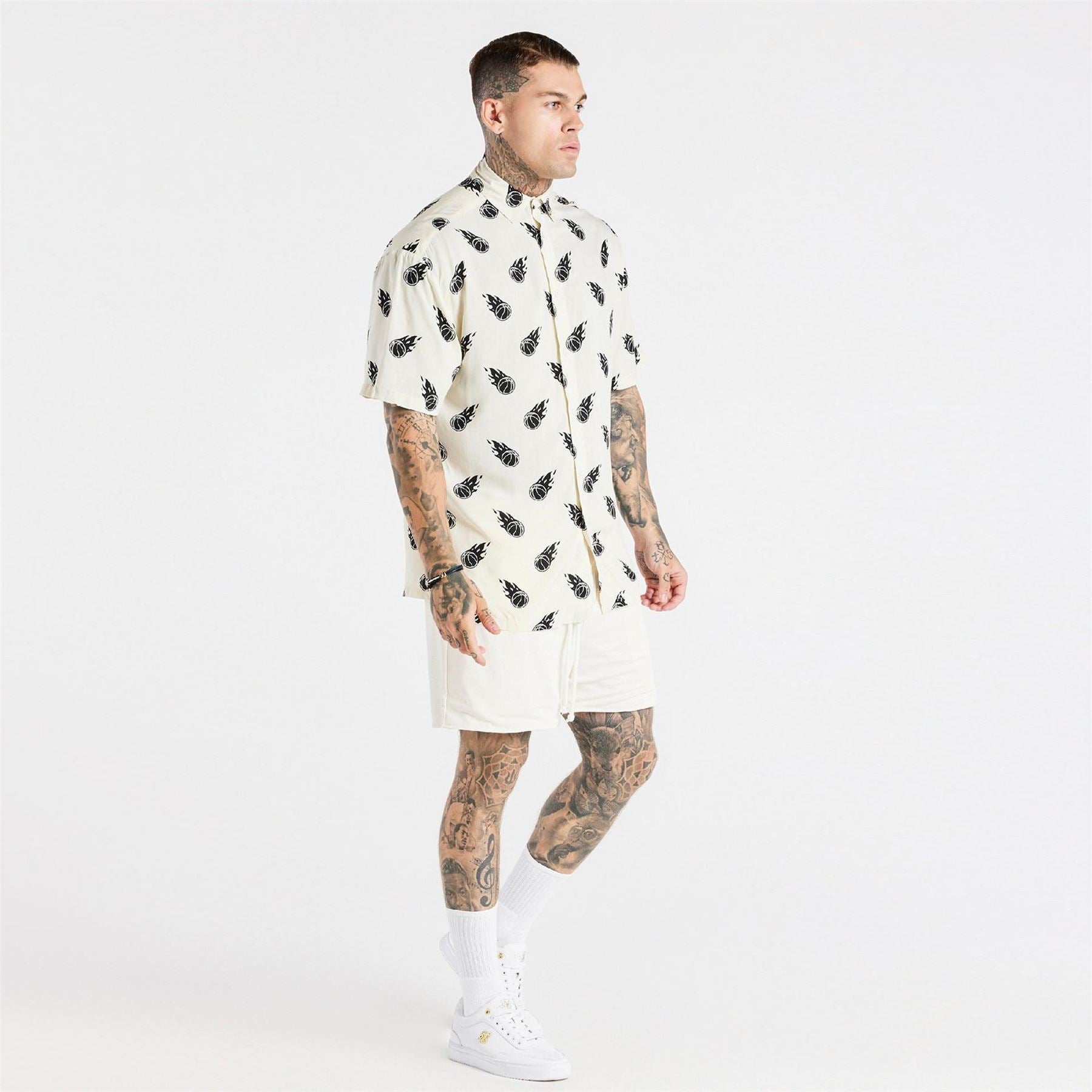 SikSilk Short Sleeve Regular Fit Shirt