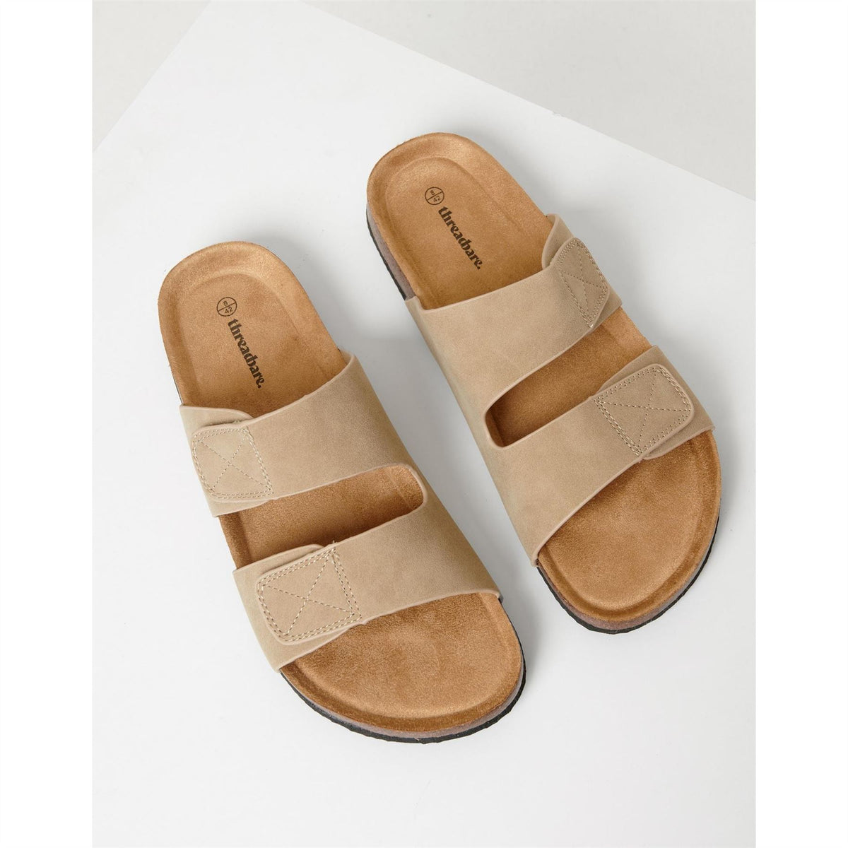 Threadbare Artemis Open Toe Slide Sandals