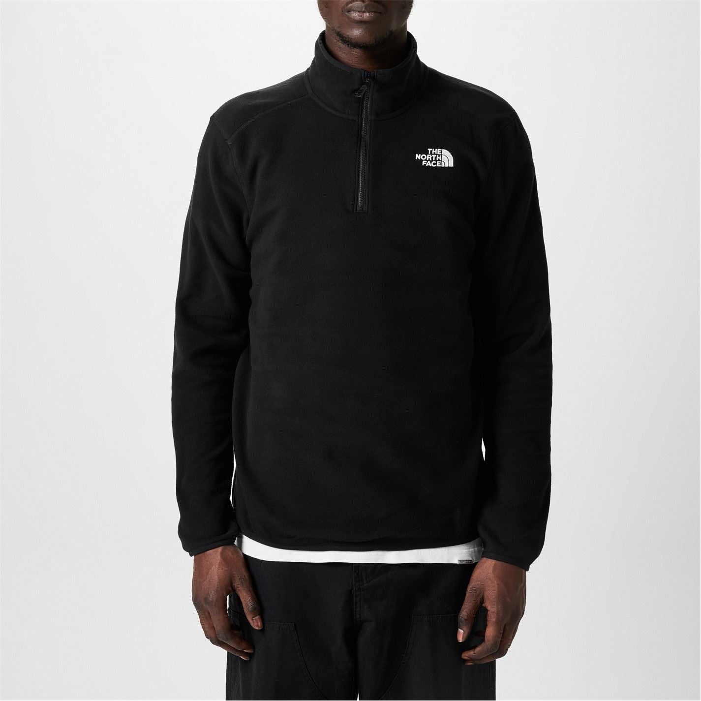 The North Face Mens 100 Glacier Quarter Zip Fleece