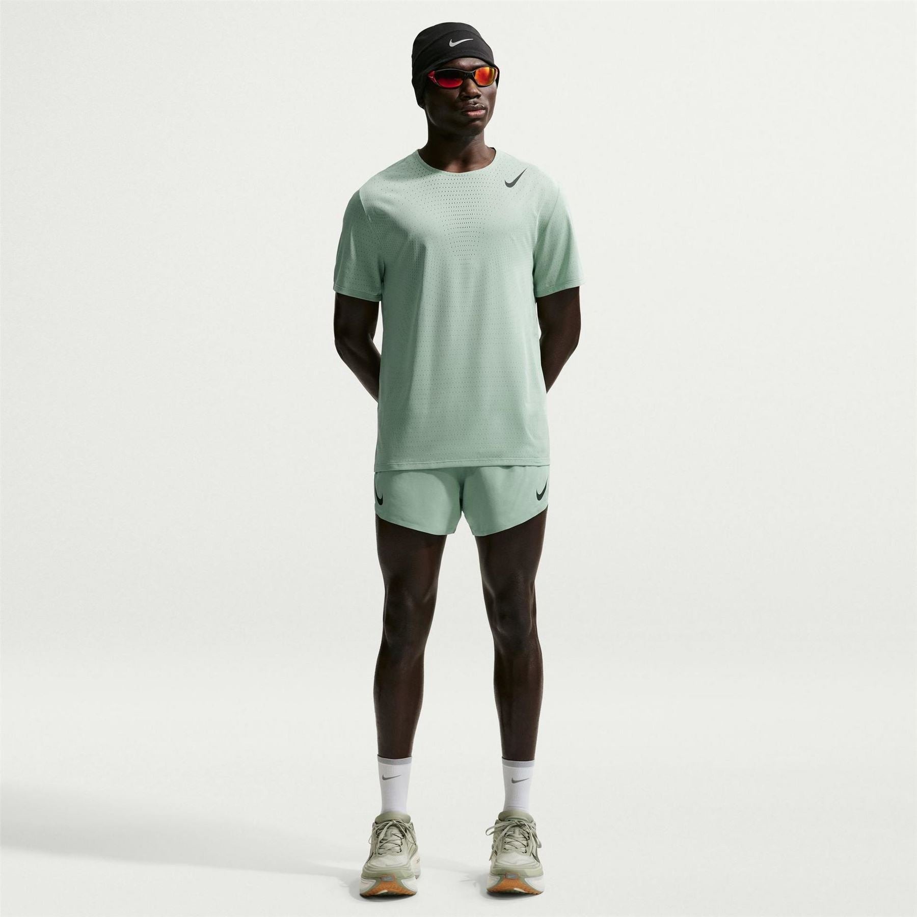 Nike Aero Crew Neck Short Sleeve Jersey T-Shirt