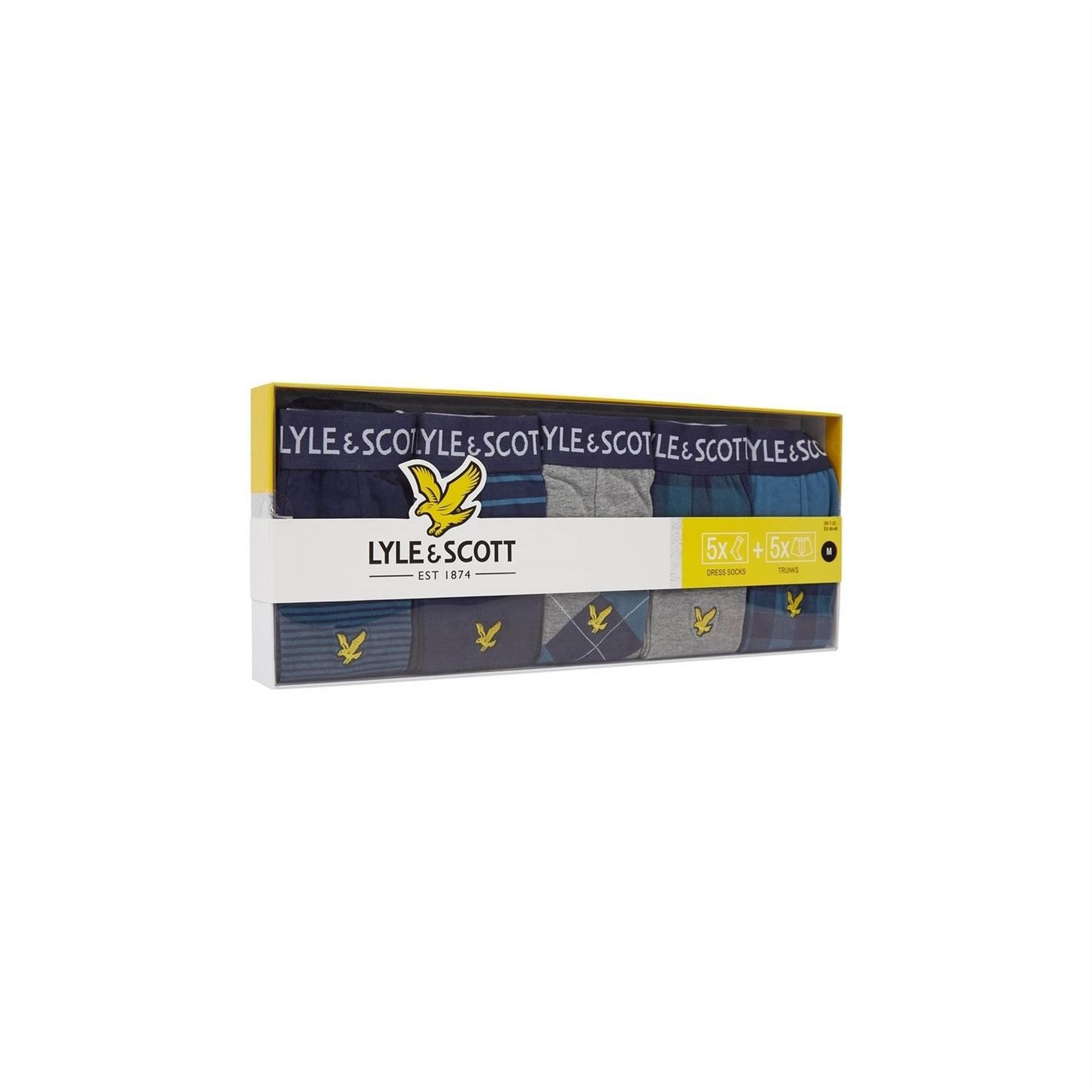 Lyle and Scott 10 Pack Underwear And Sock Gift Box