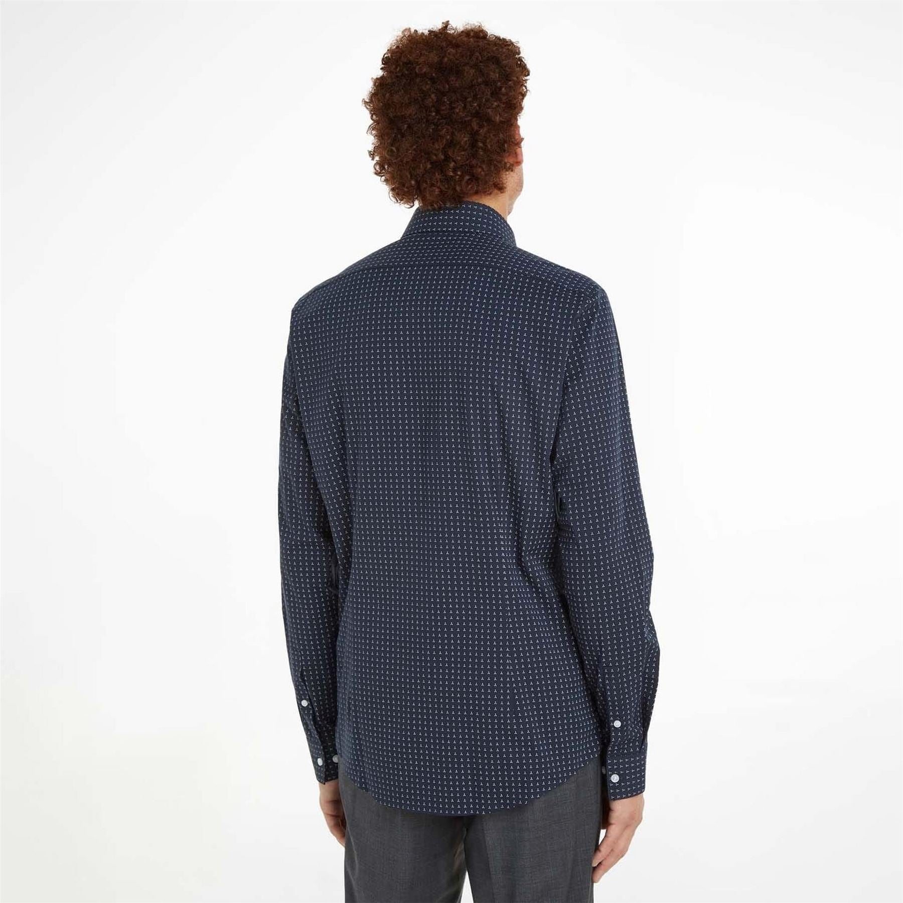 Calvin Klein Print Poplin Shirt