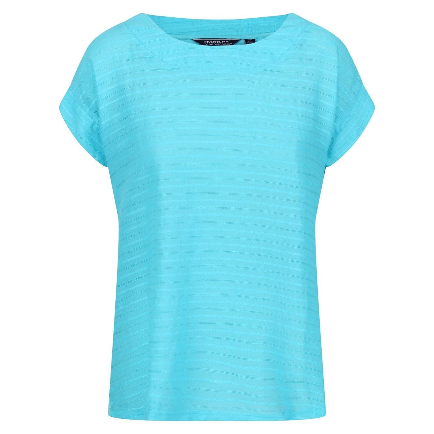 Regatta Boat Neck Regular Fit Short Sleeve T-Shirt