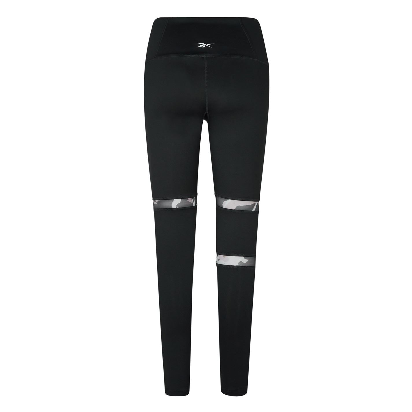 Reebok Womens Myt Detail Leggings Gym Legging