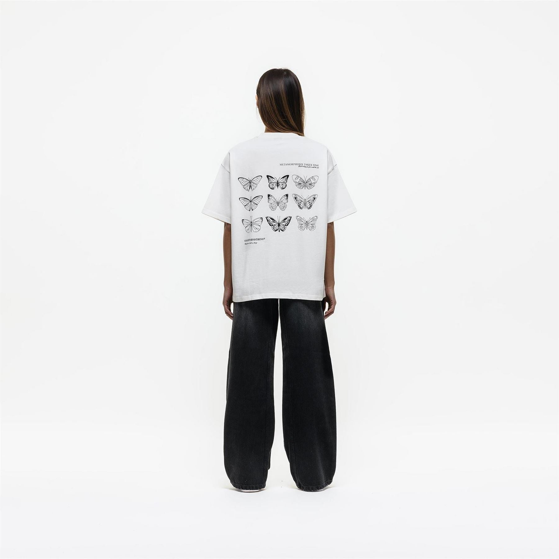 Good For Nothing Oversized T-Shirt White