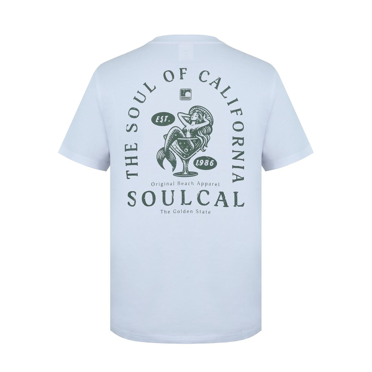 SoulCal Regular Fit Geographic Print Crew Neck T-Shirt