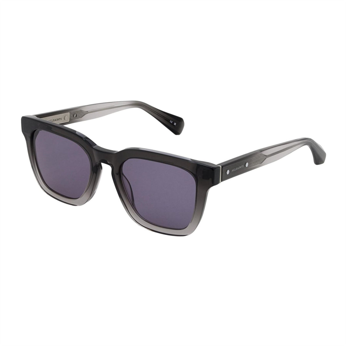 AllSaints Phoenix 63 Rectangle Full Rim Sunglasses