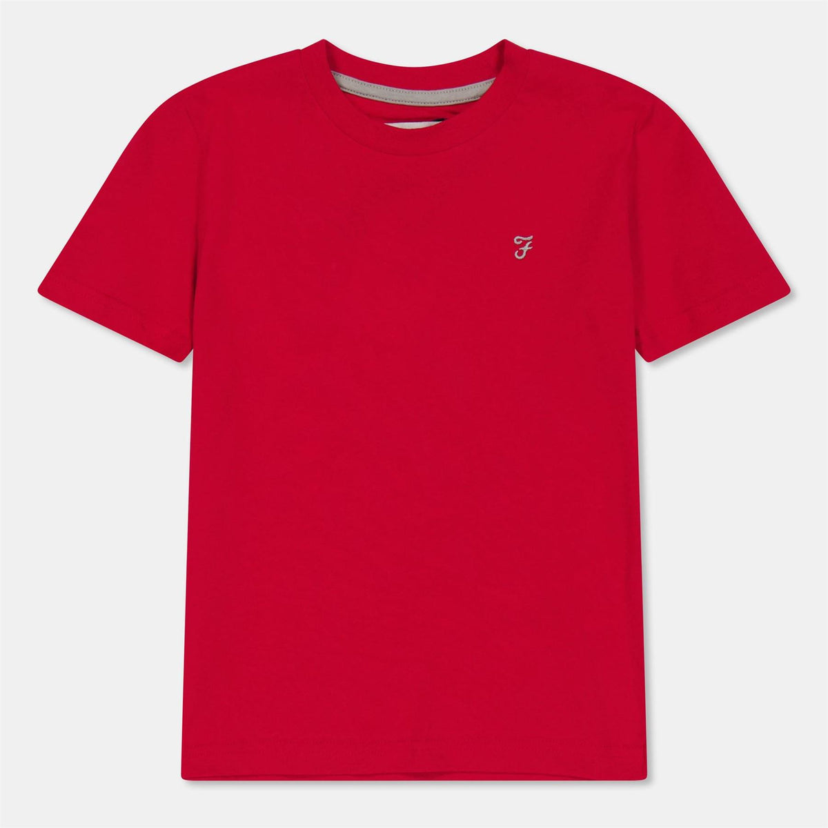 Farah Crew Neck Short Sleeve Jersey T-Shirt