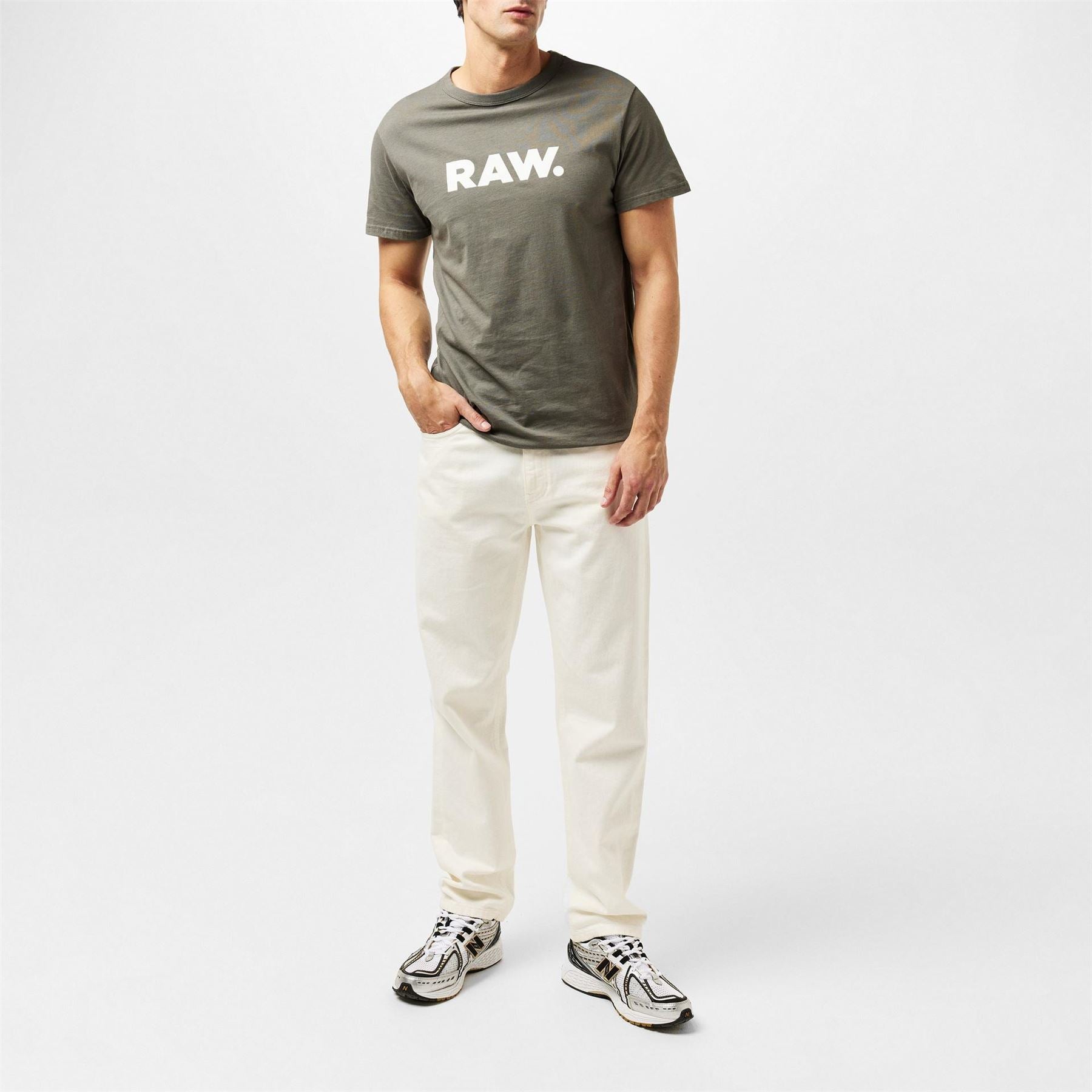 G Star Holorn Lettering Regular Fit T-Shirt