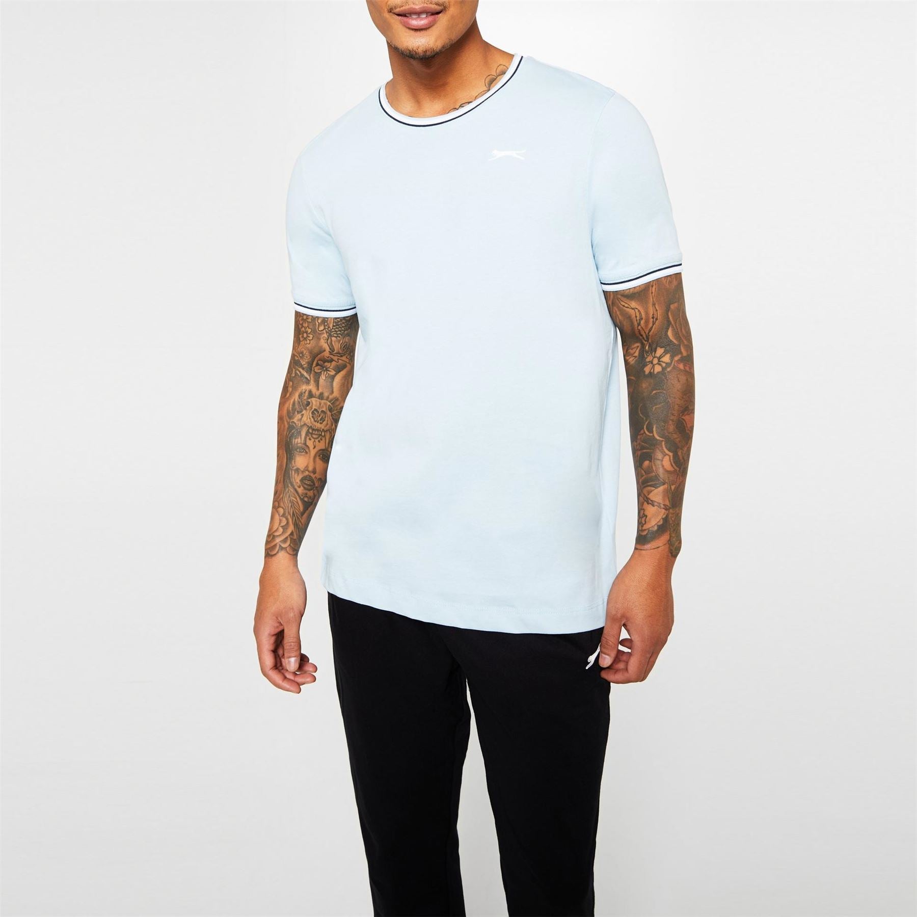 Slazenger Mens Tipped T-Shirt