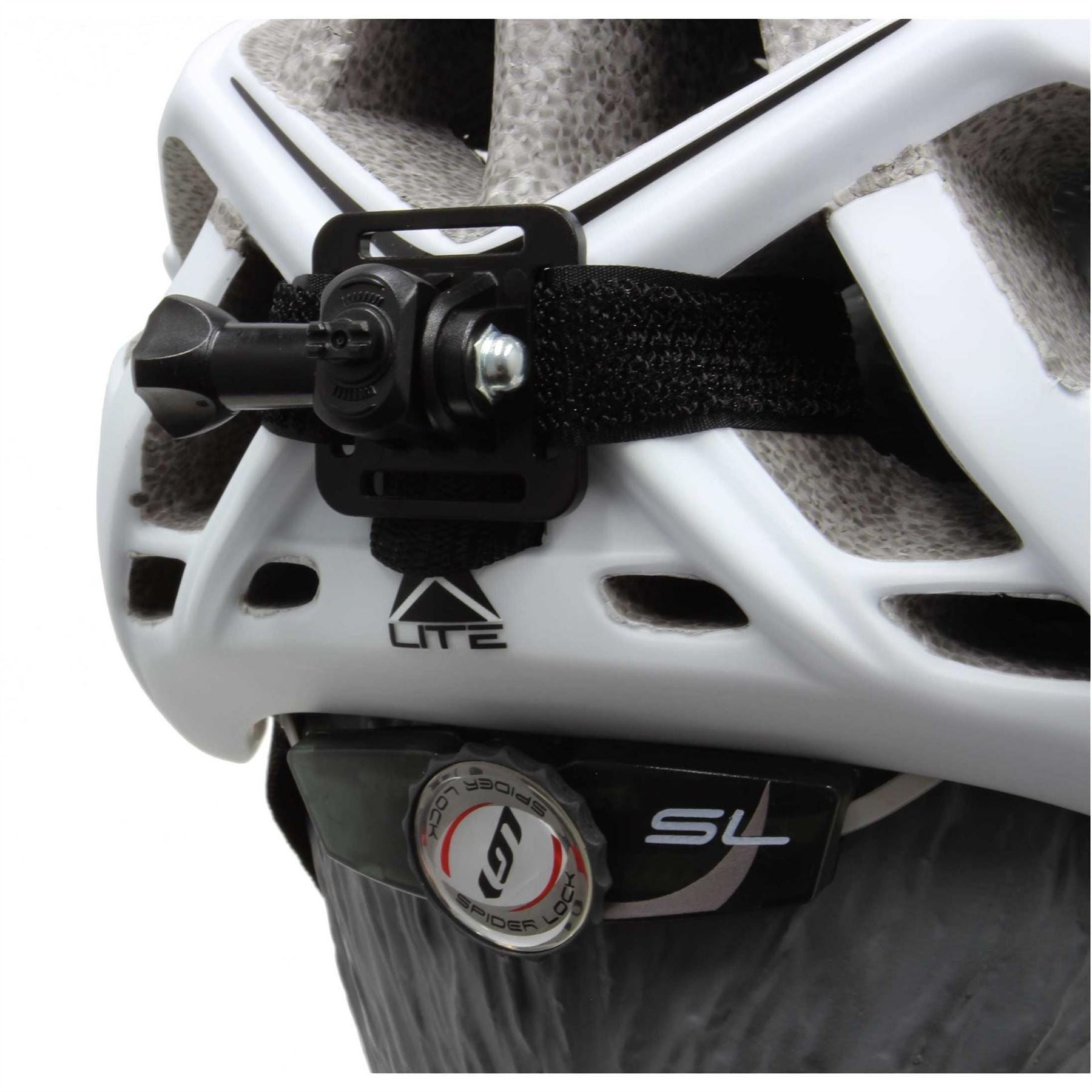 FWE Helmet Bracket For 80 Lumen Front 15 Lumen Rear Usb Light