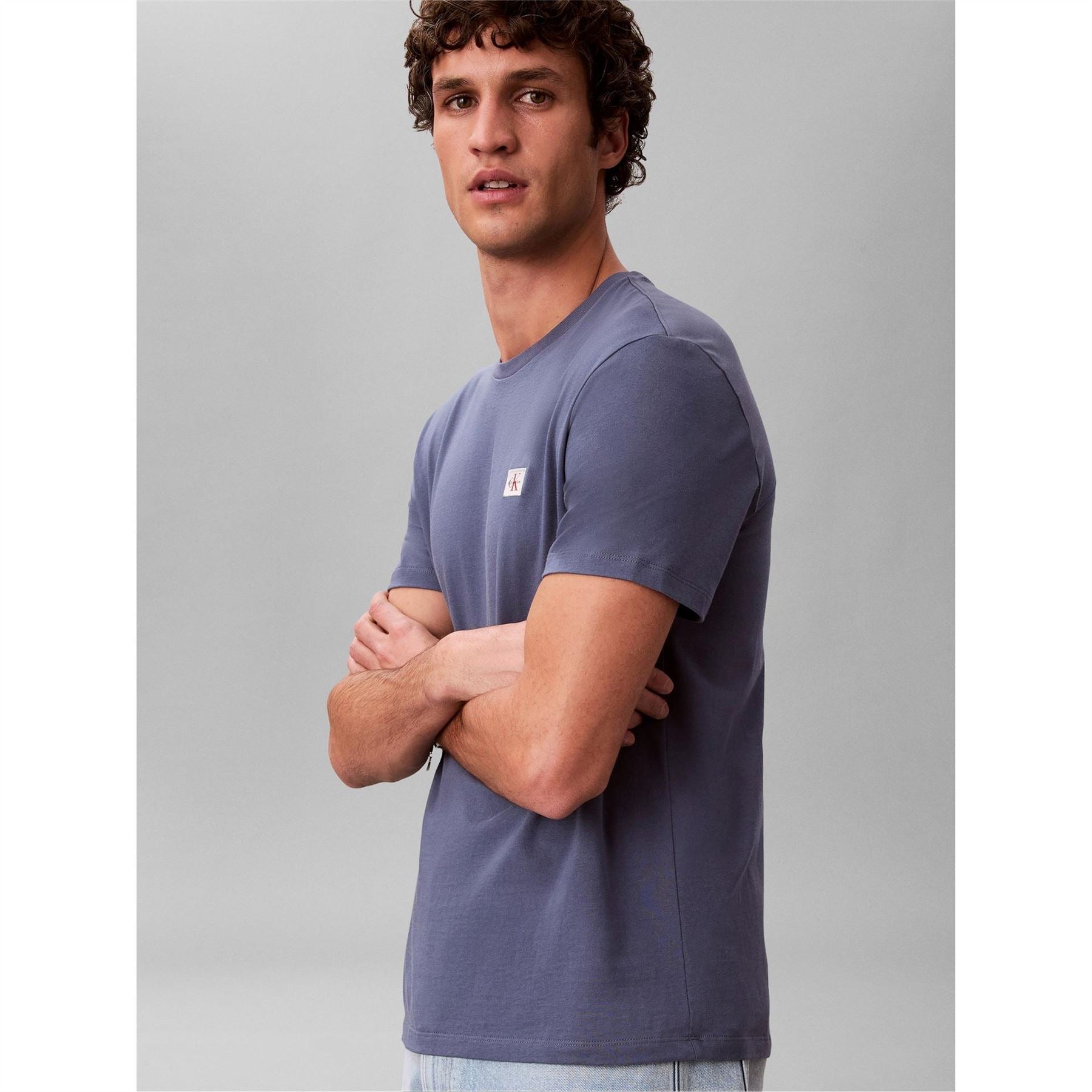 Calvin Klein Jeans Box Crew Neck Short Sleeve T-Shirt