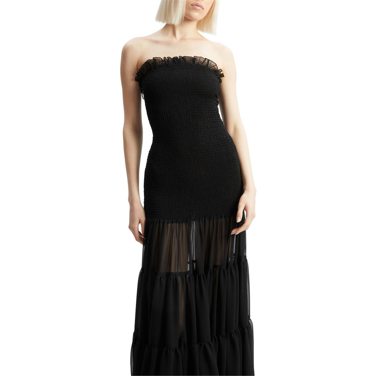 Bardot Maxi Tiered Dress