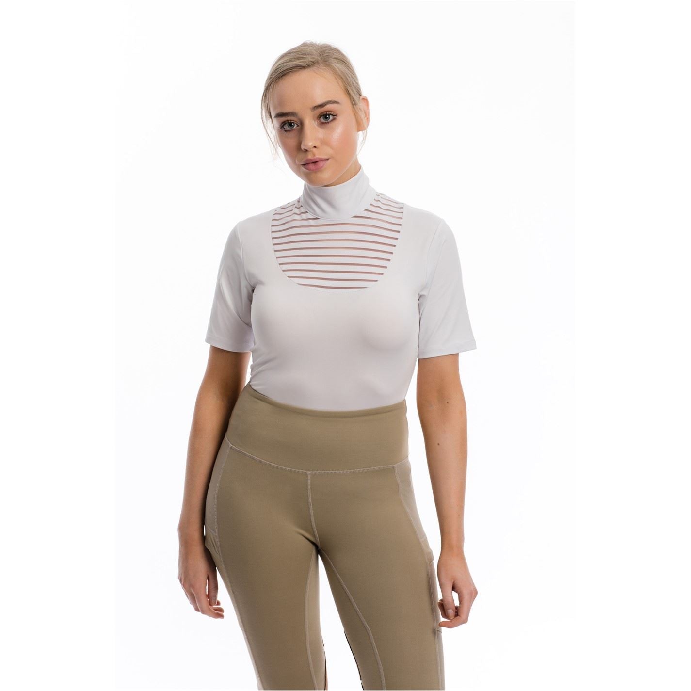 Horseware High Neck Slim Fit Shirt