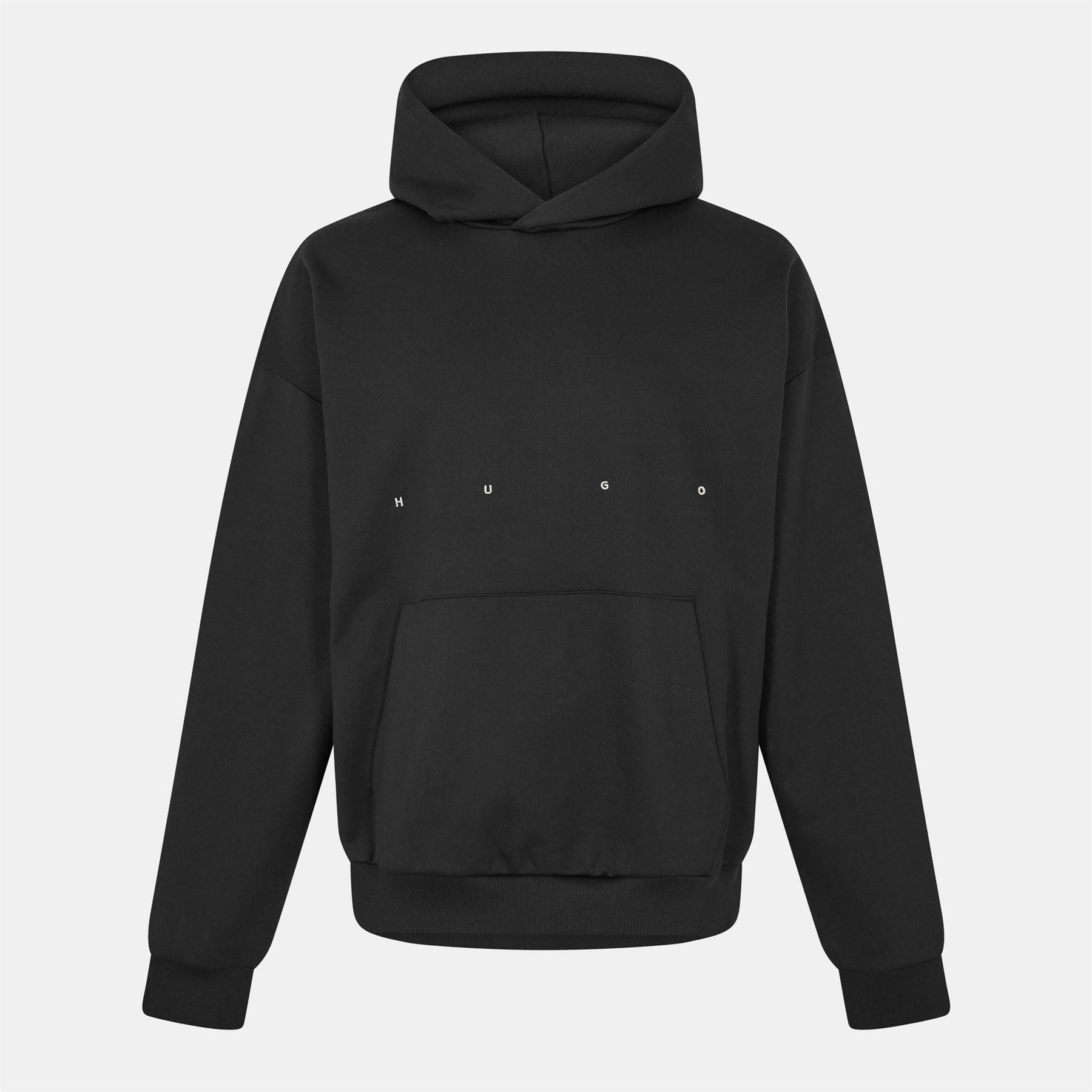 Hugo Red Cotton Pull Over Hoodie