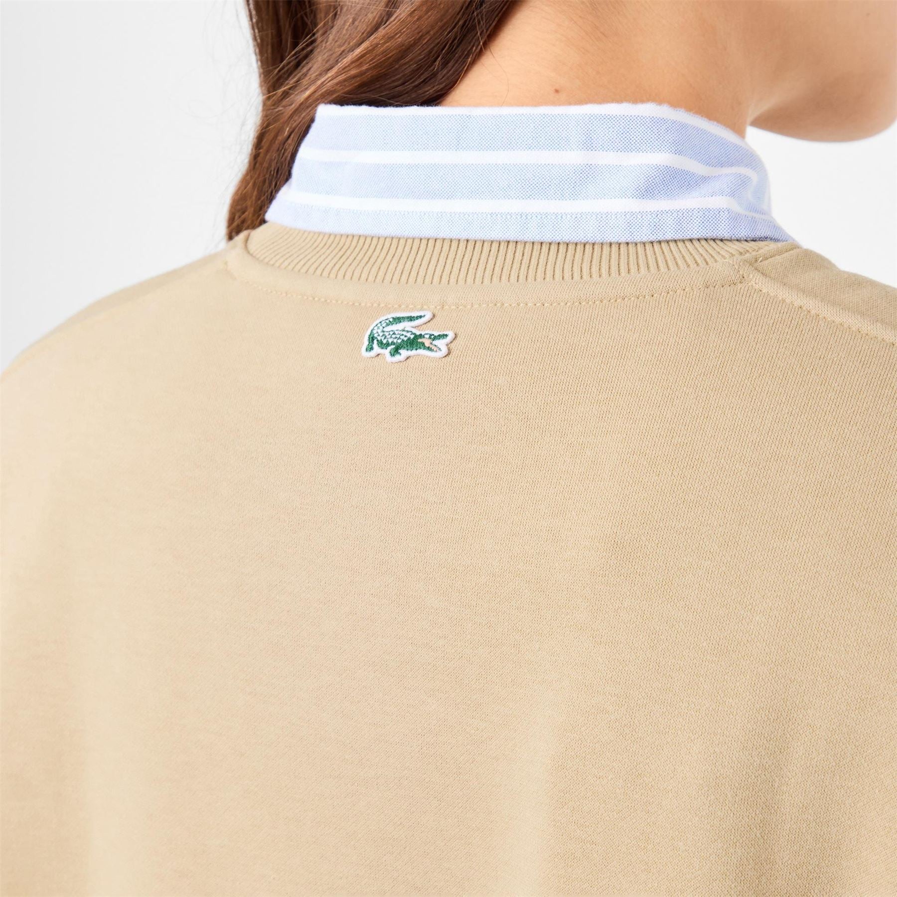 Lacoste Regular Fit Crew Neck Long Sleeve Sweatshirt