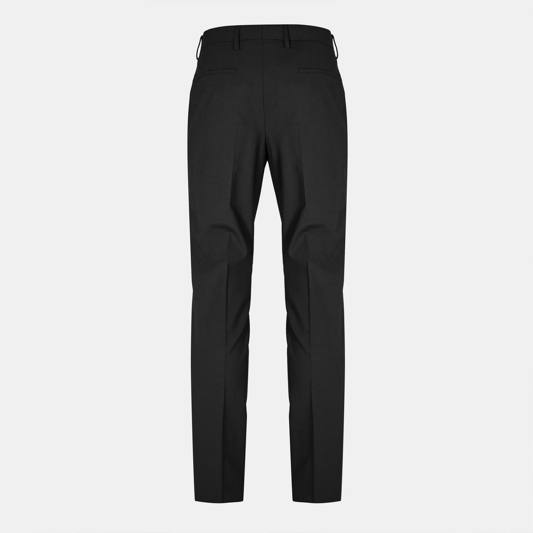 Boss Genius Solid Patterned Straight Chinos