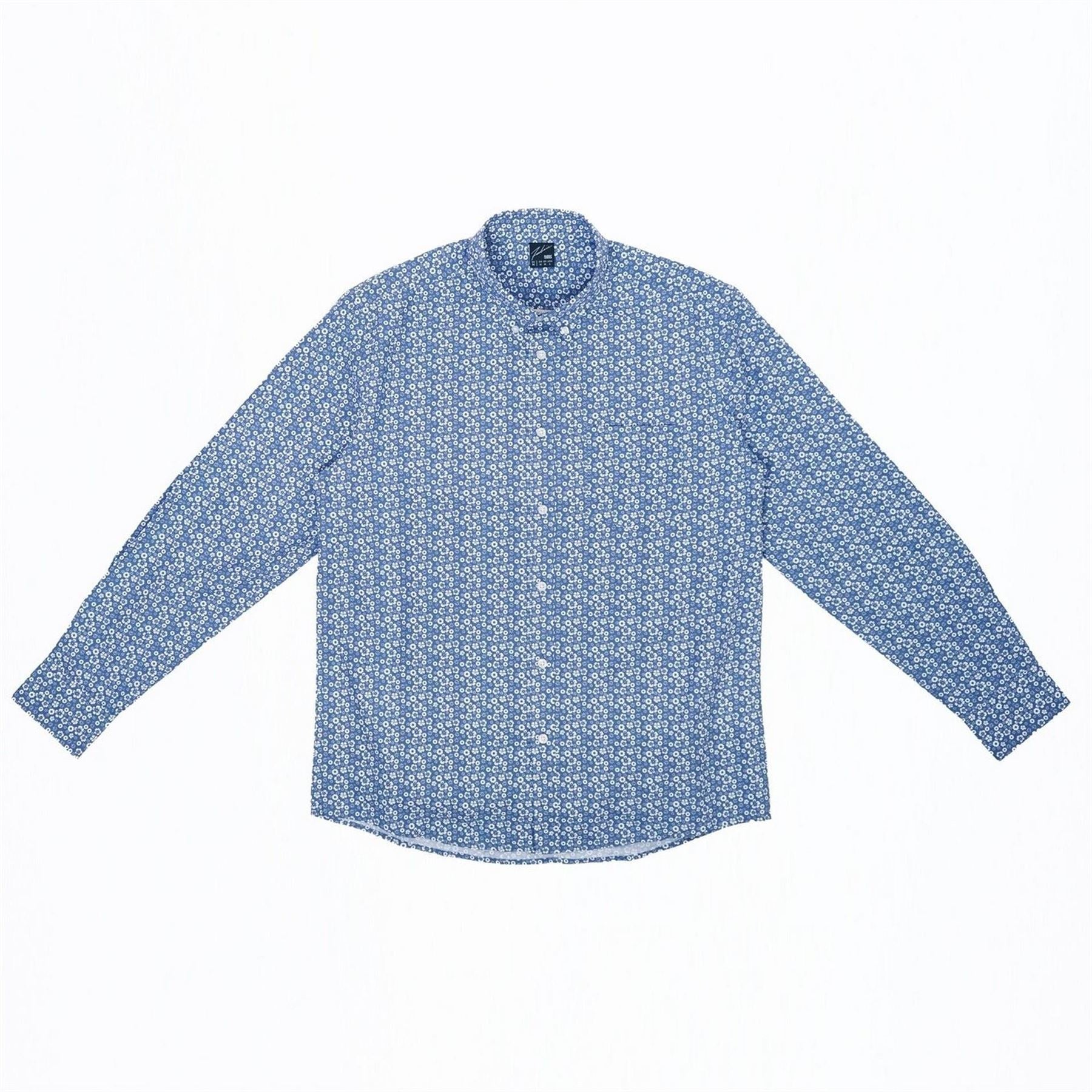 Fabric Mens Classic Poplin Long Sleeve Shirt