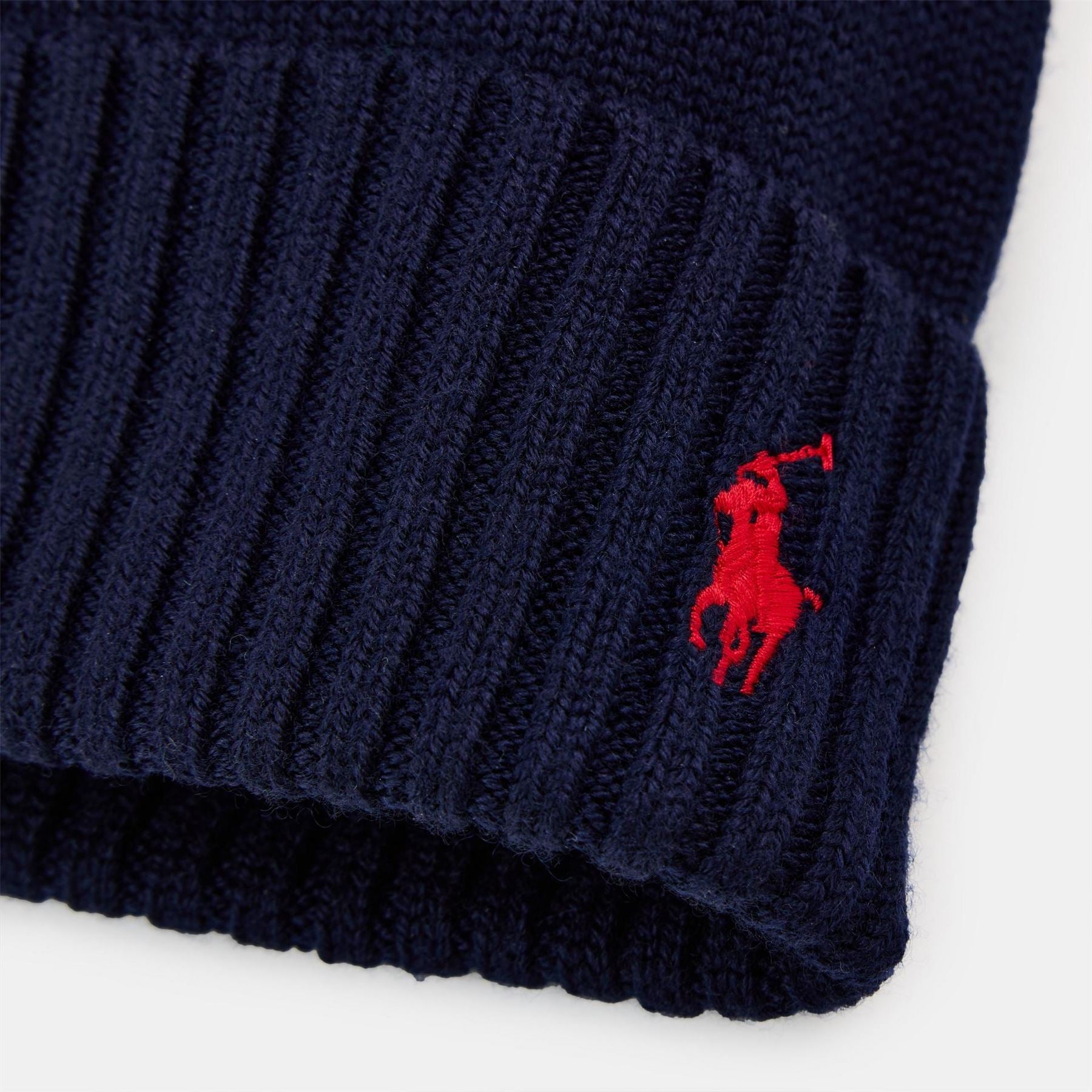 Polo Ralph Lauren Solid Patterned Junior Beanie with Logo