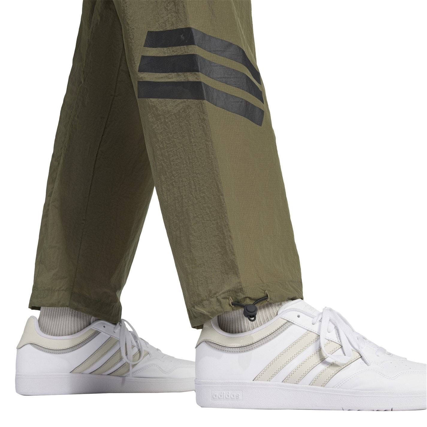 adidas Mens Future Icons 3 Stripes Woven Tracksuit Bottoms