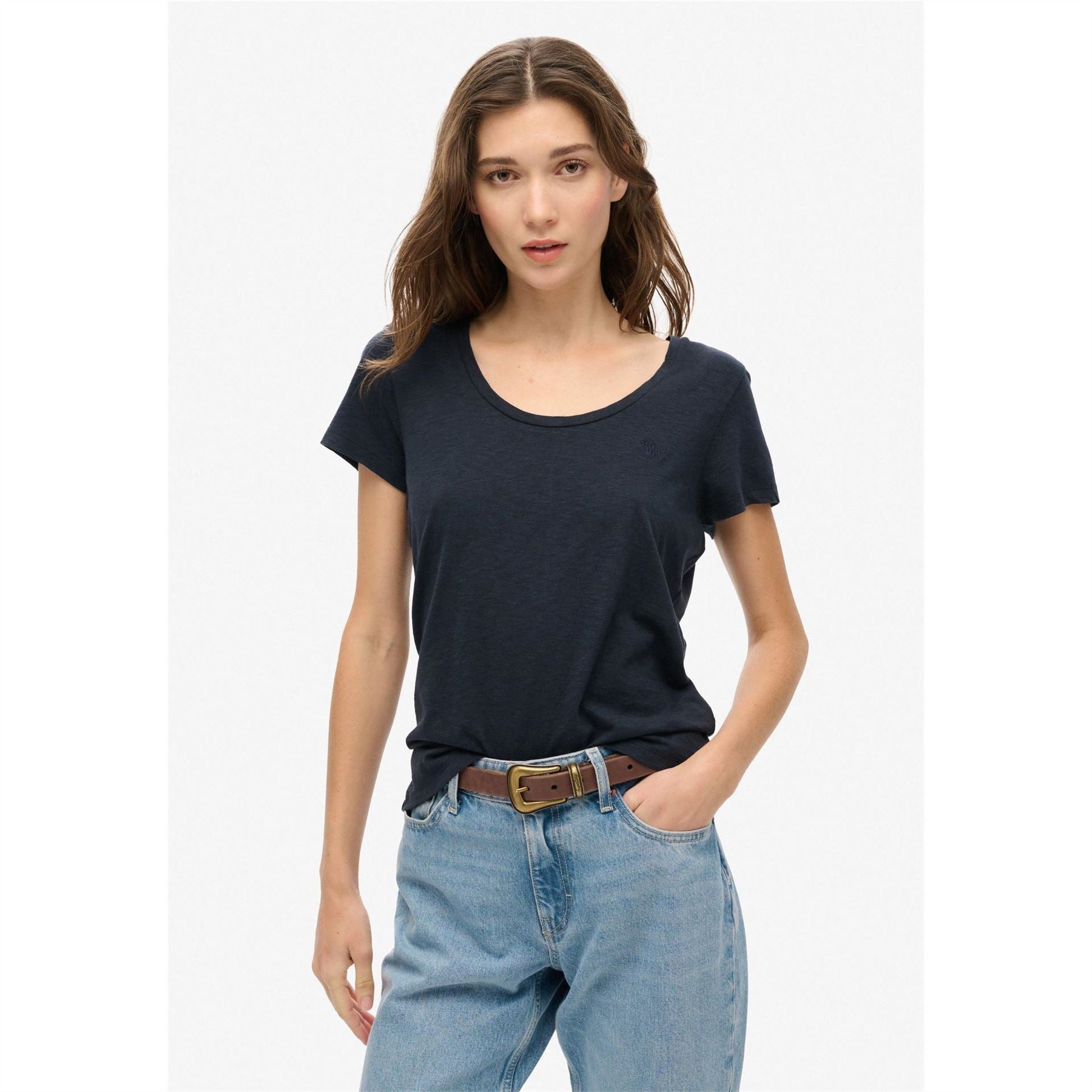 Superdry Regular Fit Scoop Neck T-Shirt